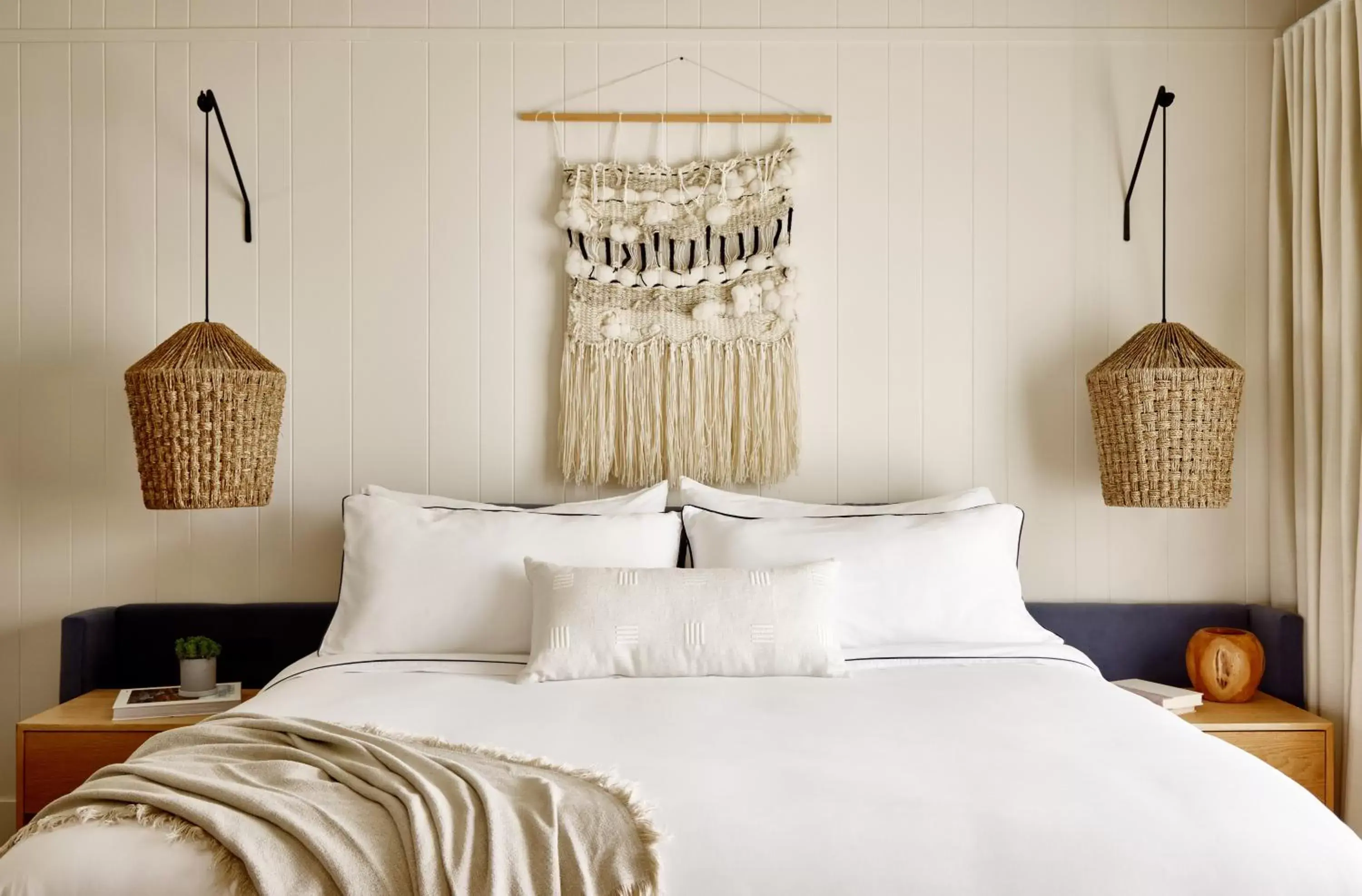 Bed in Gurney's Montauk Resort & Seawater Spa