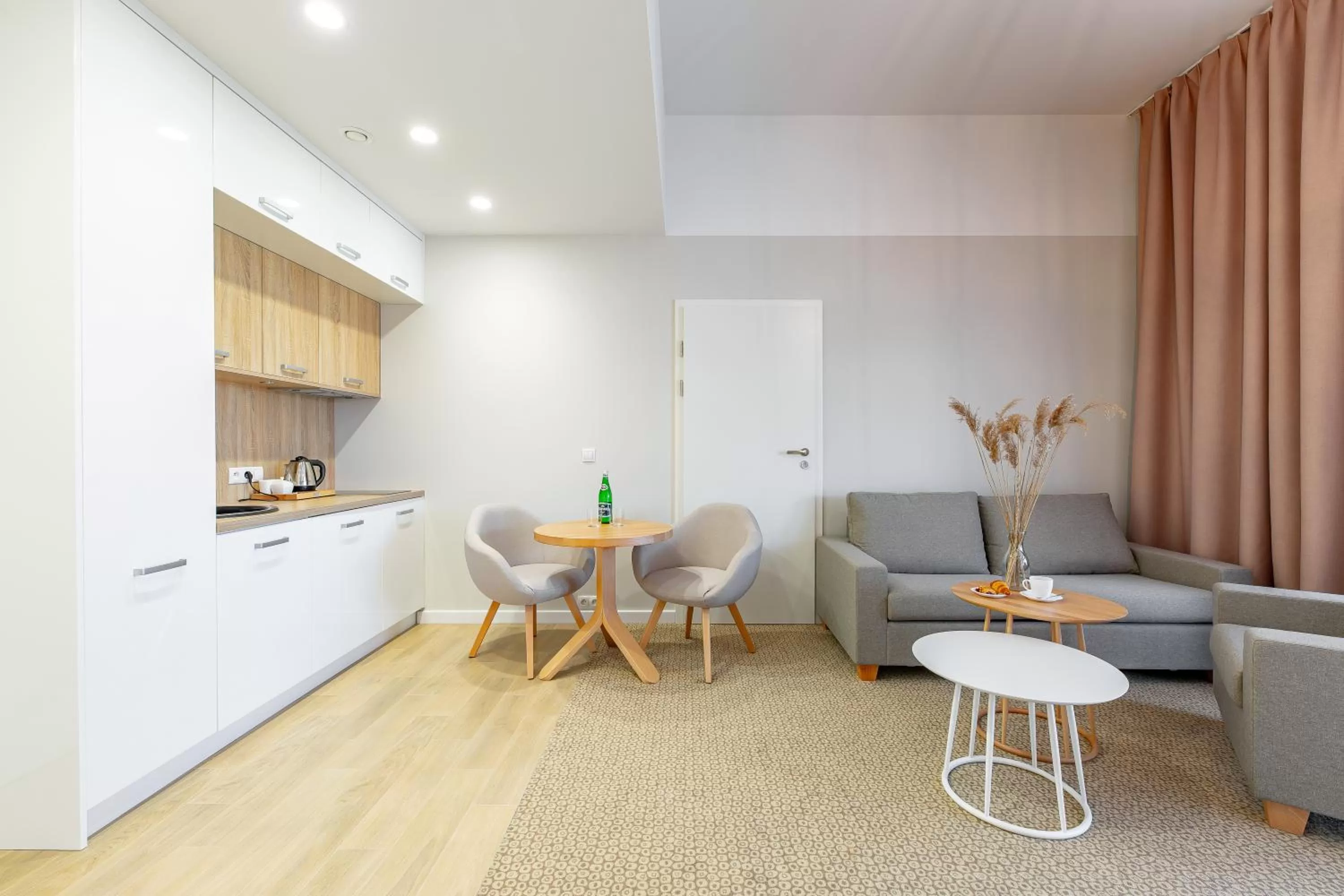 Kitchen or kitchenette in Molo Park Aparthotel