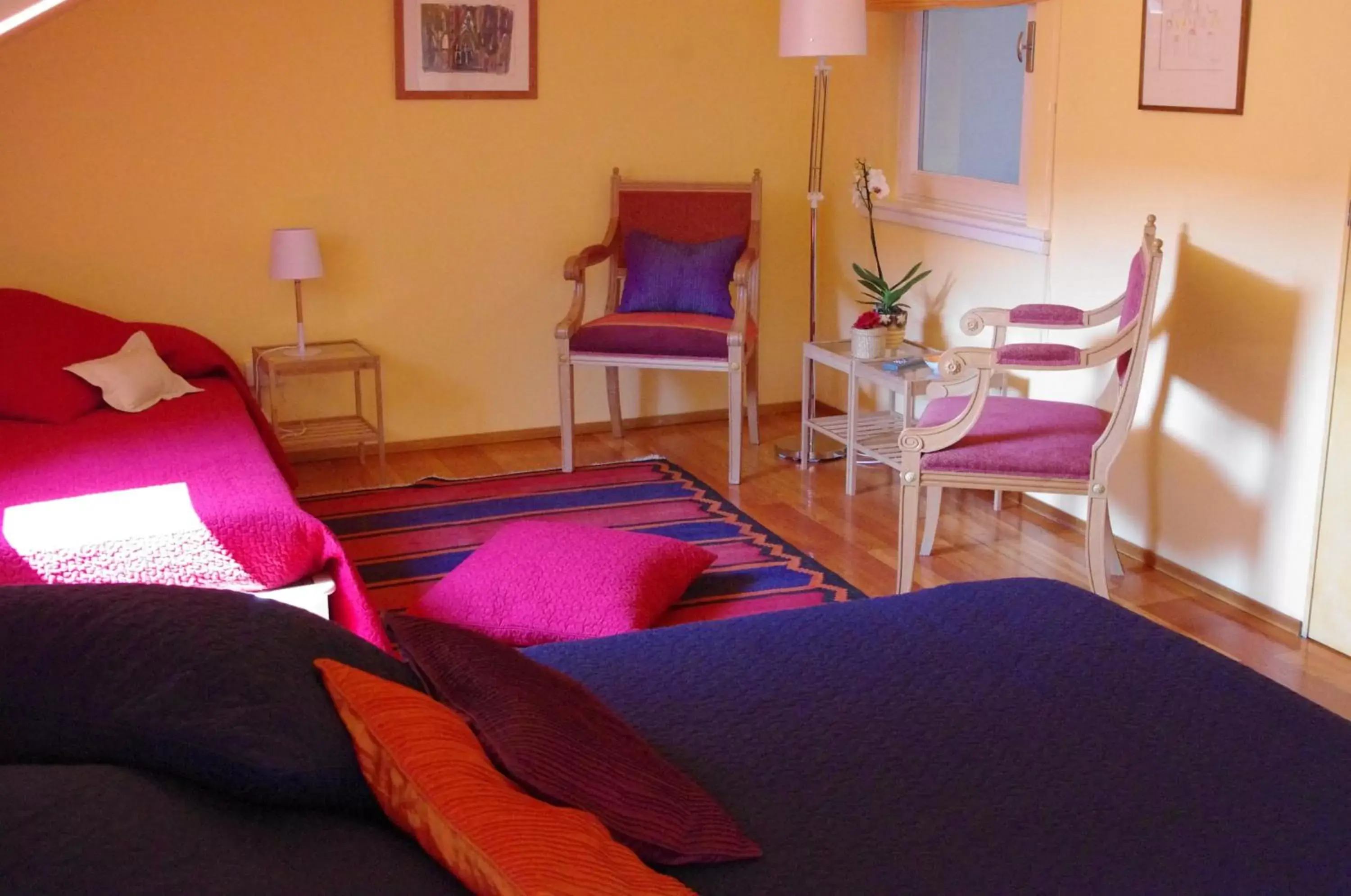 Bed, Seating Area in Teodora B&B