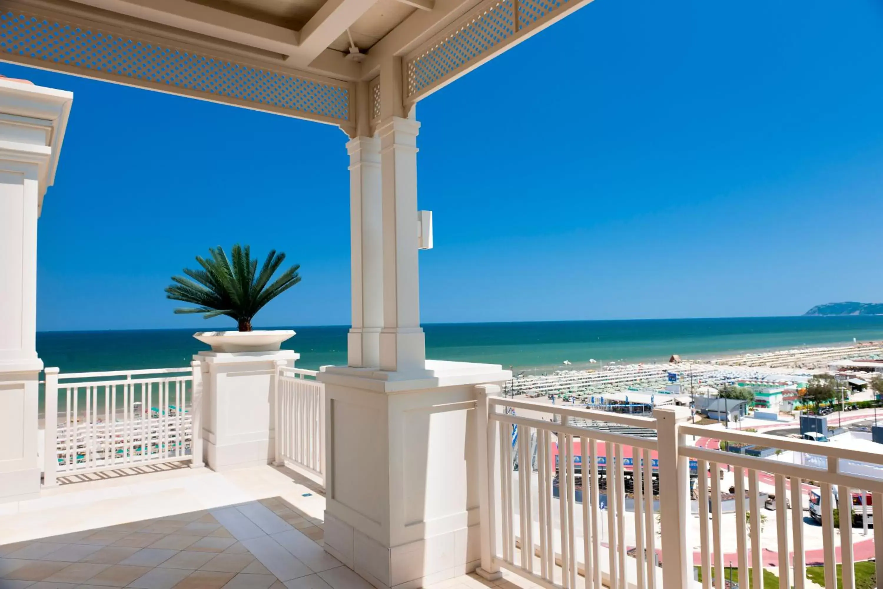 Balcony/Terrace in Hotel Corallo