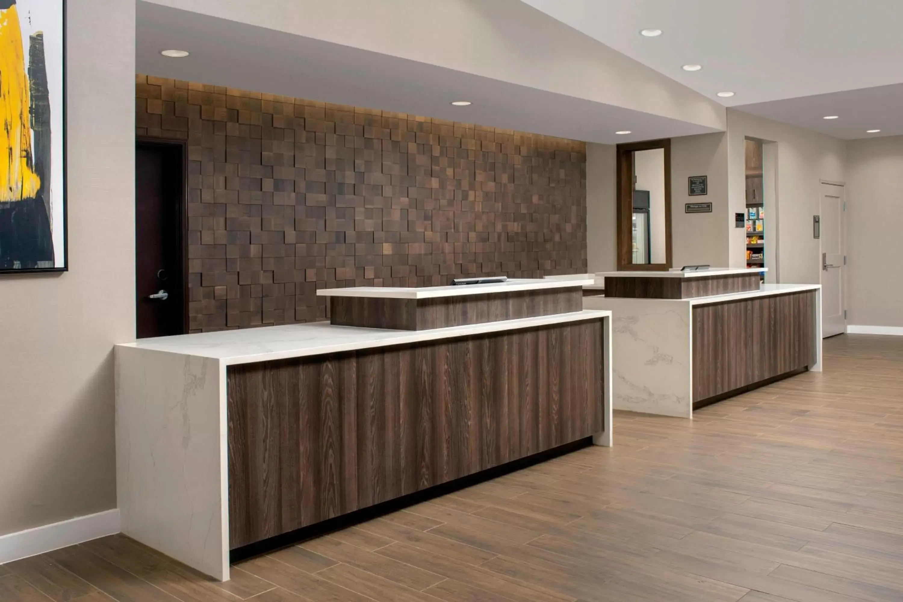 Photo of the whole room, Lobby/Reception in Residence Inn by Marriott Lubbock Southwest