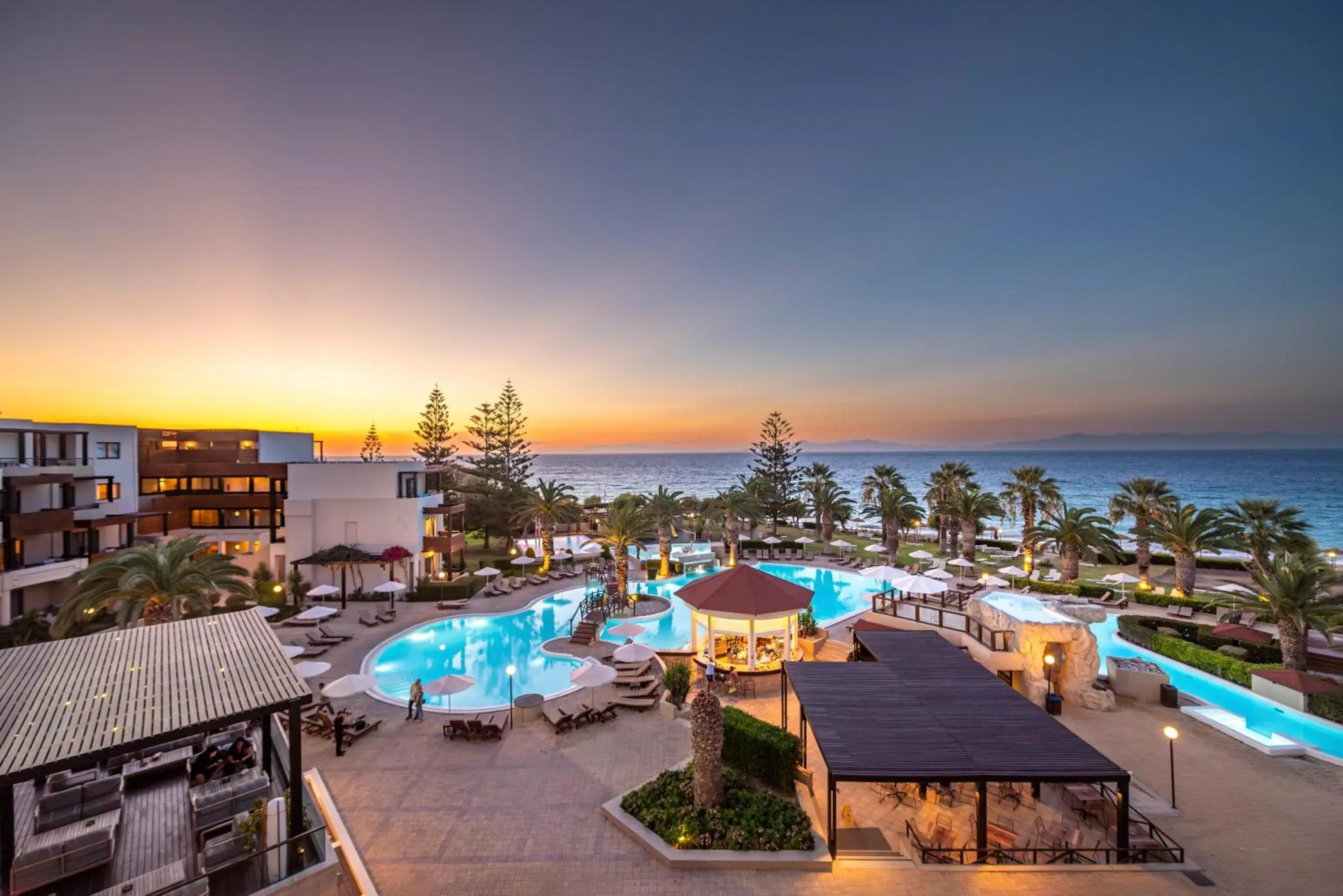 Swimming pool, Pool View in D'Andrea Mare Beach Hotel