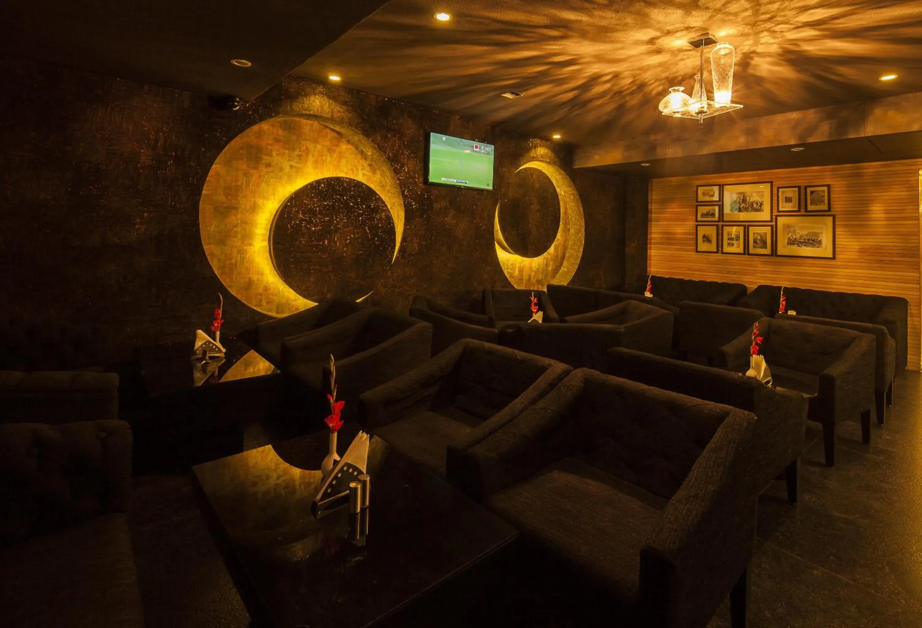 Lounge or bar in Vesta Maurya Palace