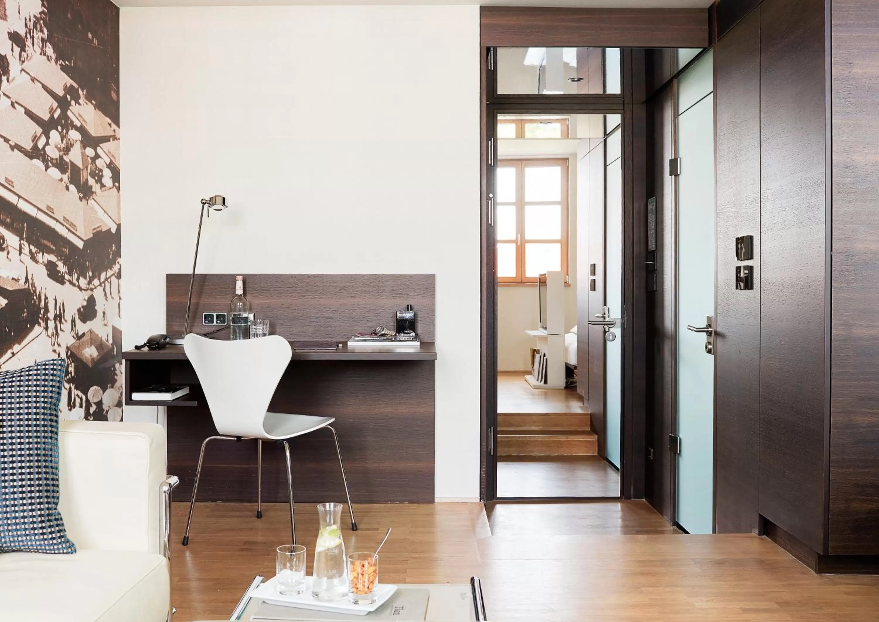 Decorative detail in Living Hotel Das Viktualienmarkt