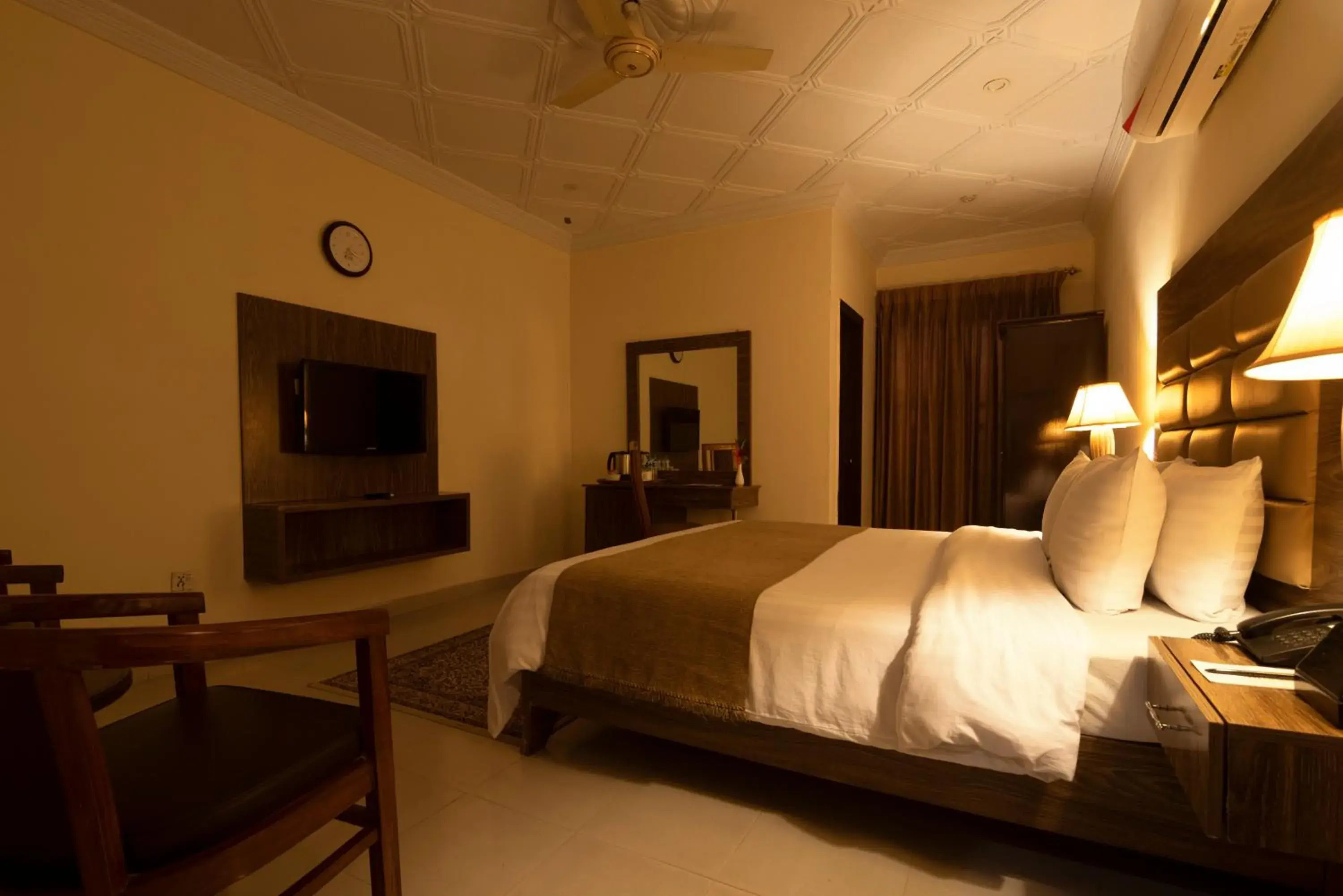 Photo of the whole room, Bed in Hotel One Lalazar Multan