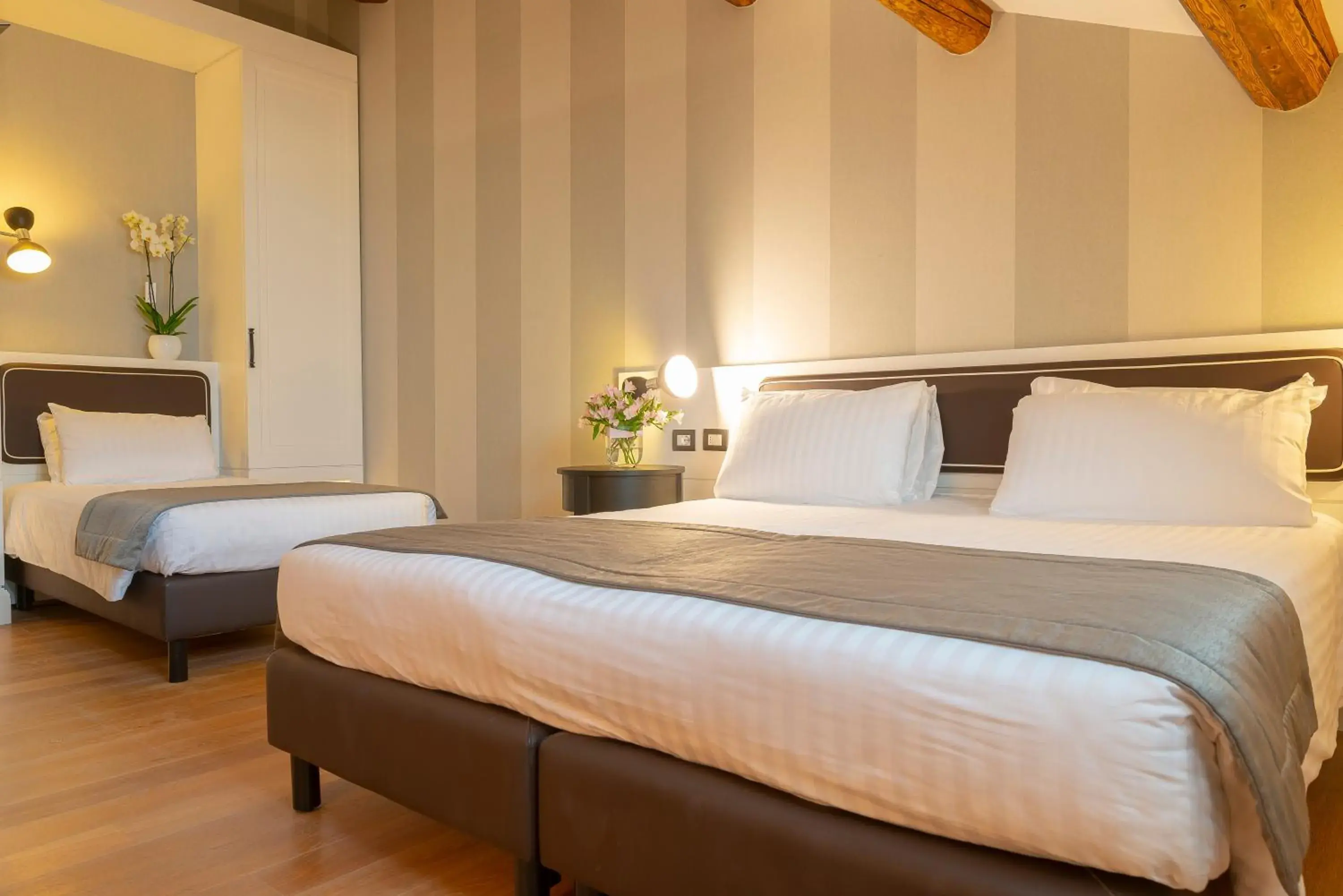 Bedroom, Bed in Hotel Grande Italia