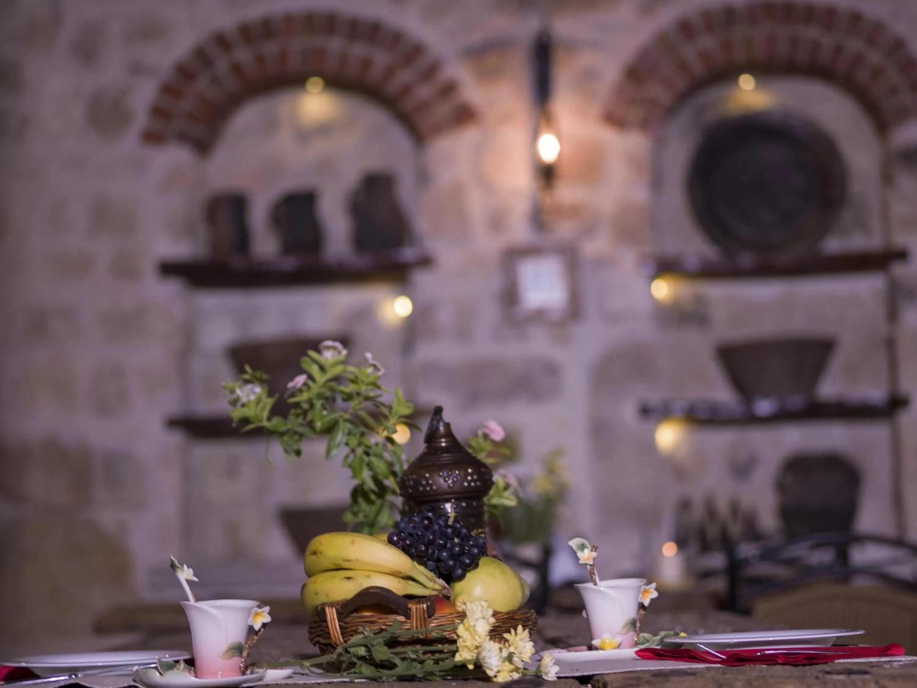 Patio in Melekler Evi Cave Hotel