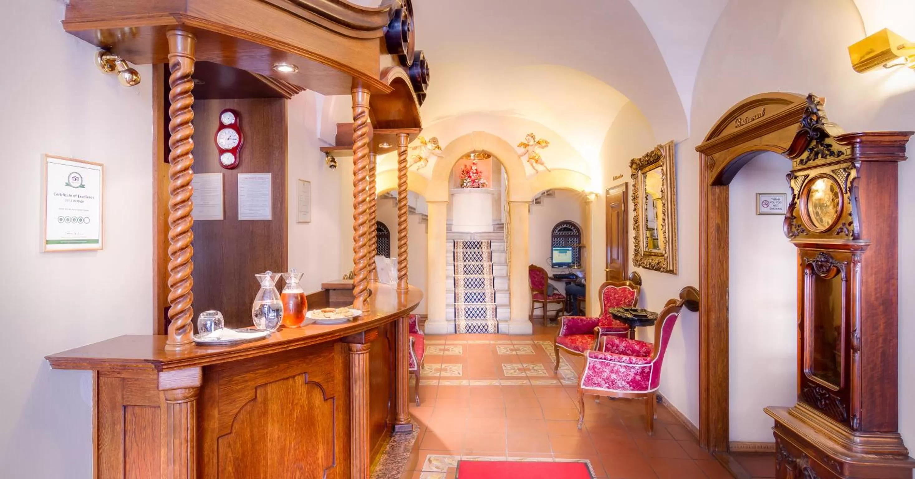 Lobby or reception in The King Charles