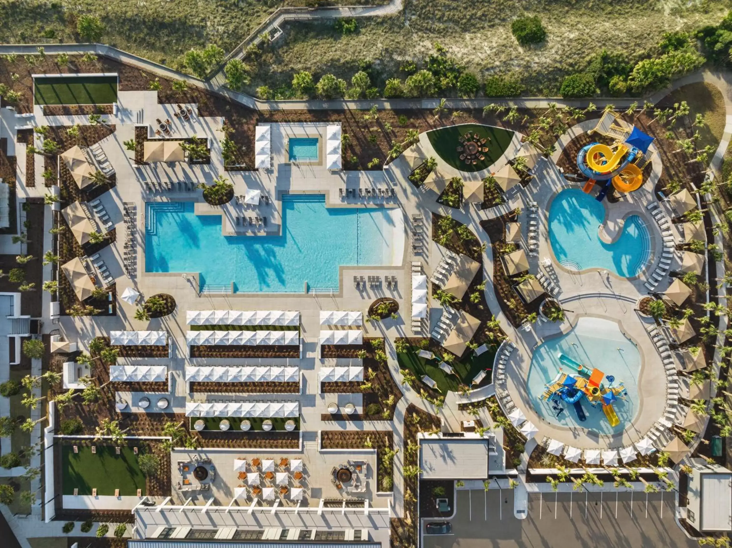 Pool View in Embassy Suites by Hilton Myrtle Beach Oceanfront Resort