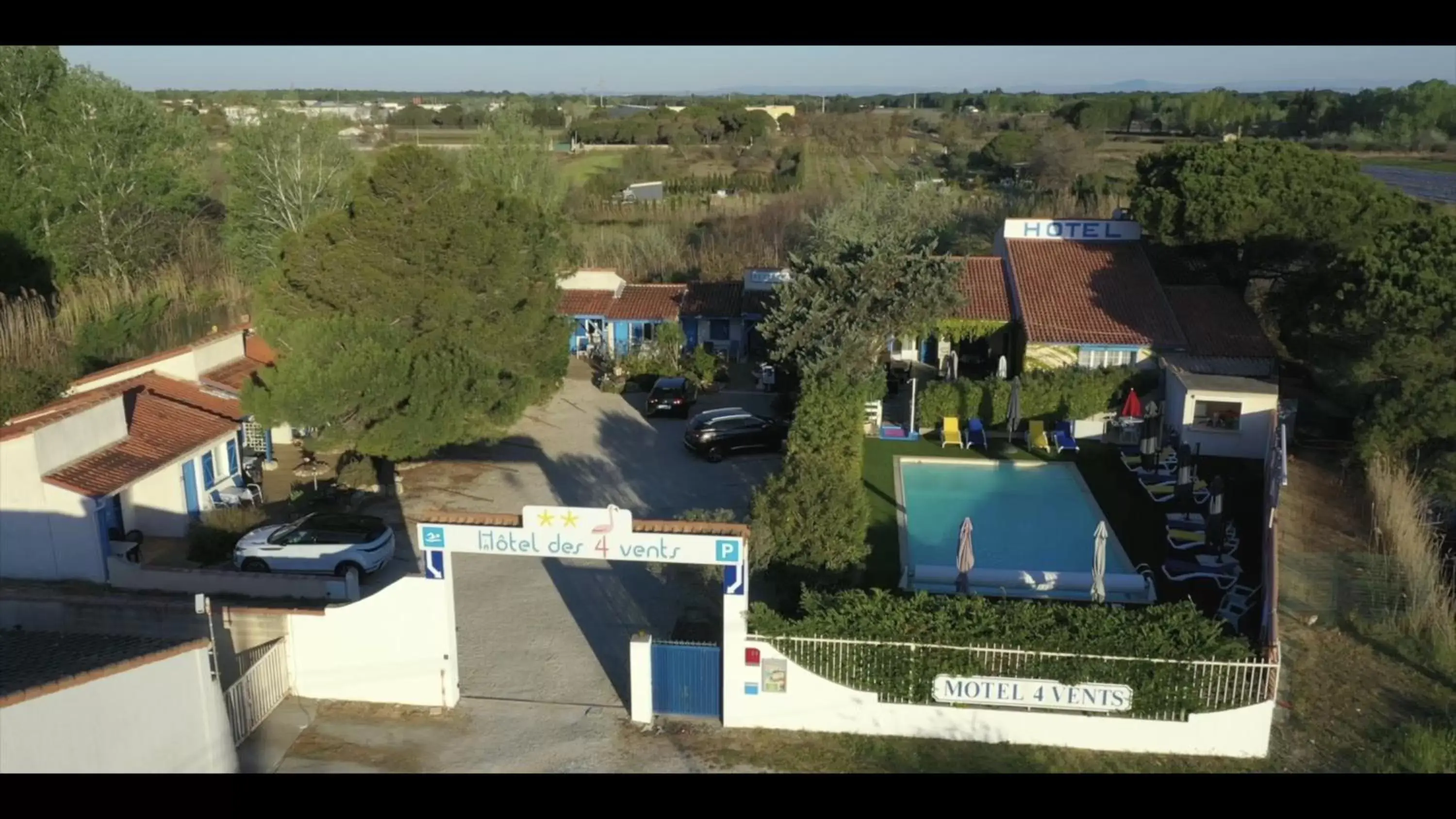 Bird's-eye View in Hotel Des 4 Vents