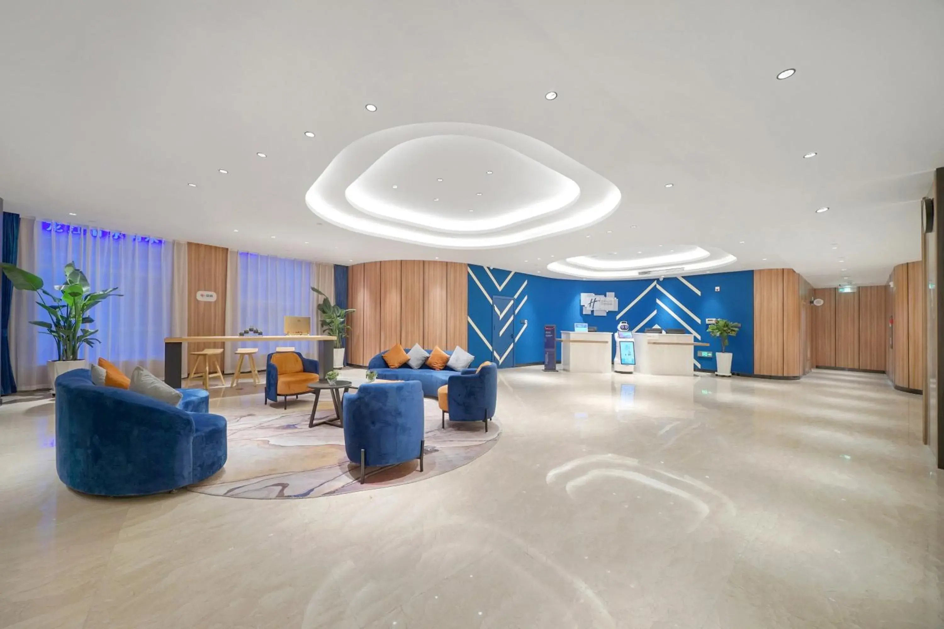 Lobby or reception in Holiday Inn Express - Harbin Songbei New District, an IHG Hotel