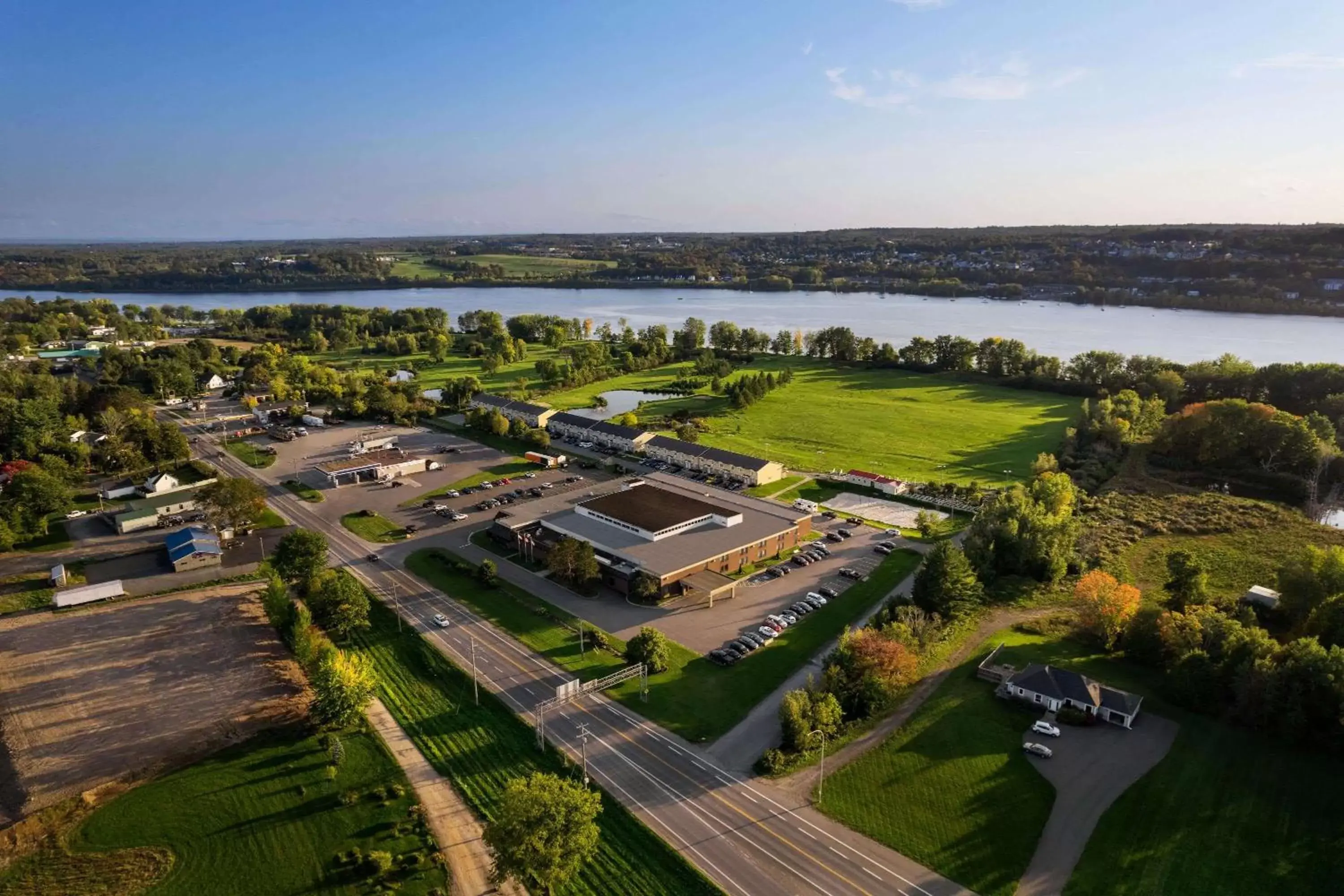 Property building, Bird's-eye View in Ramada by Wyndham Fredericton