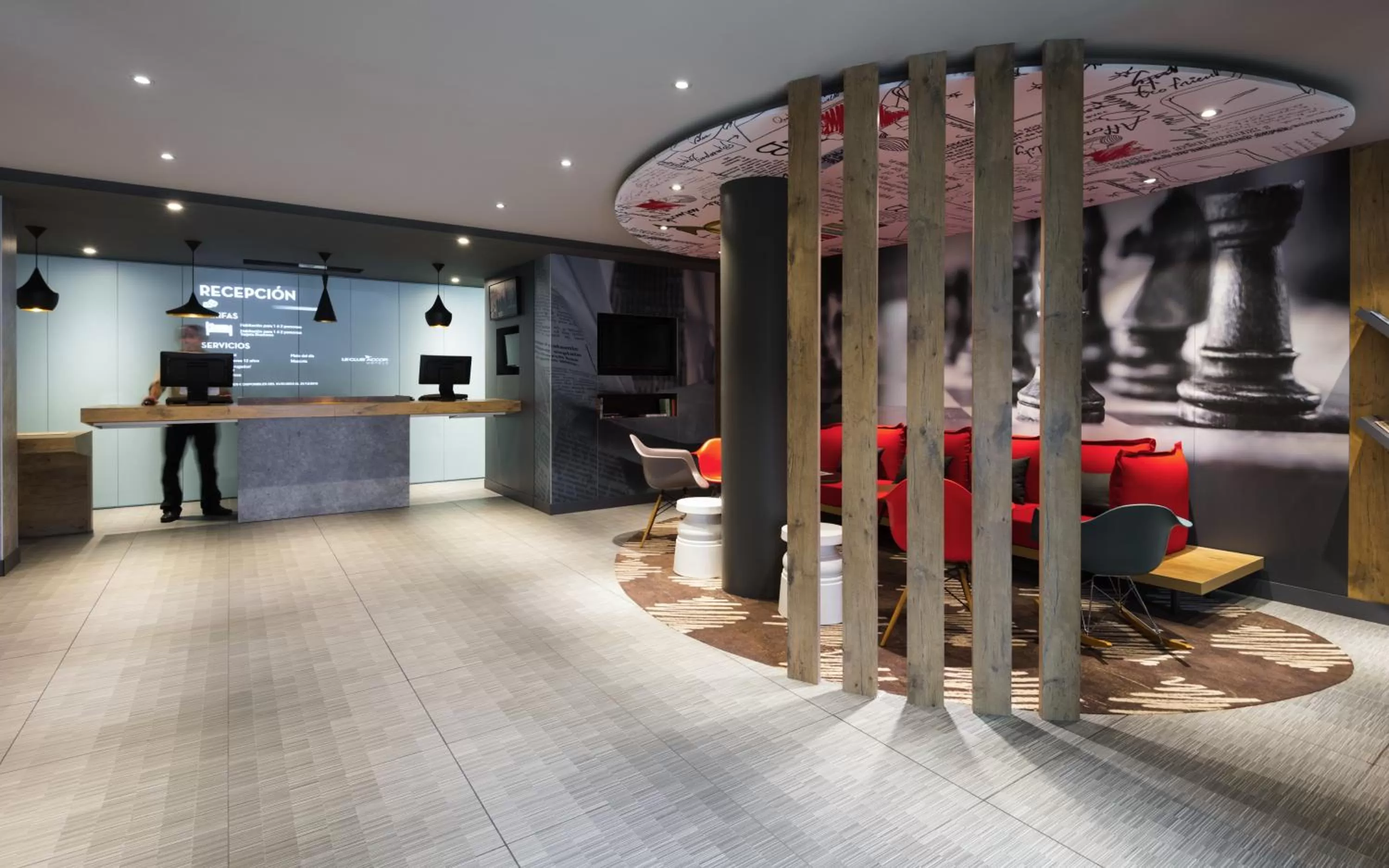 Lobby or reception in Ibis Bilbao Barakaldo