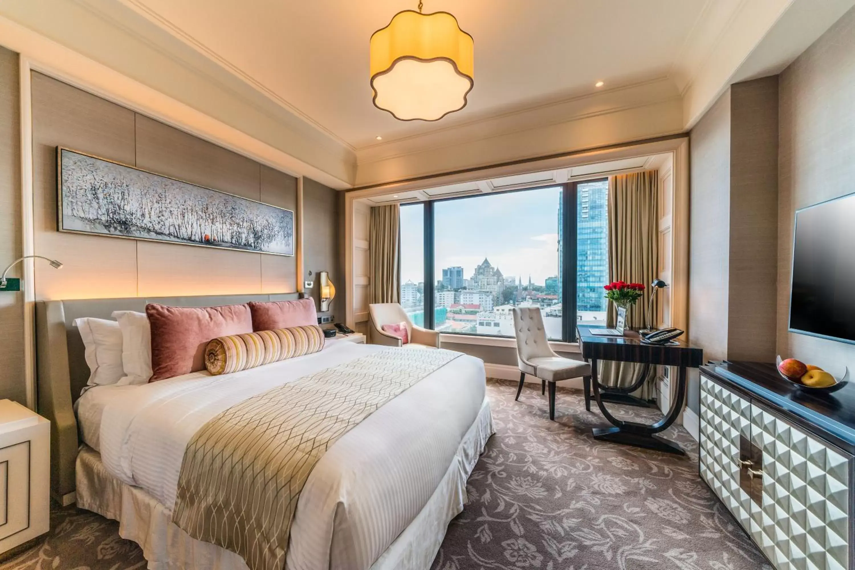 Bedroom in Caravelle Saigon