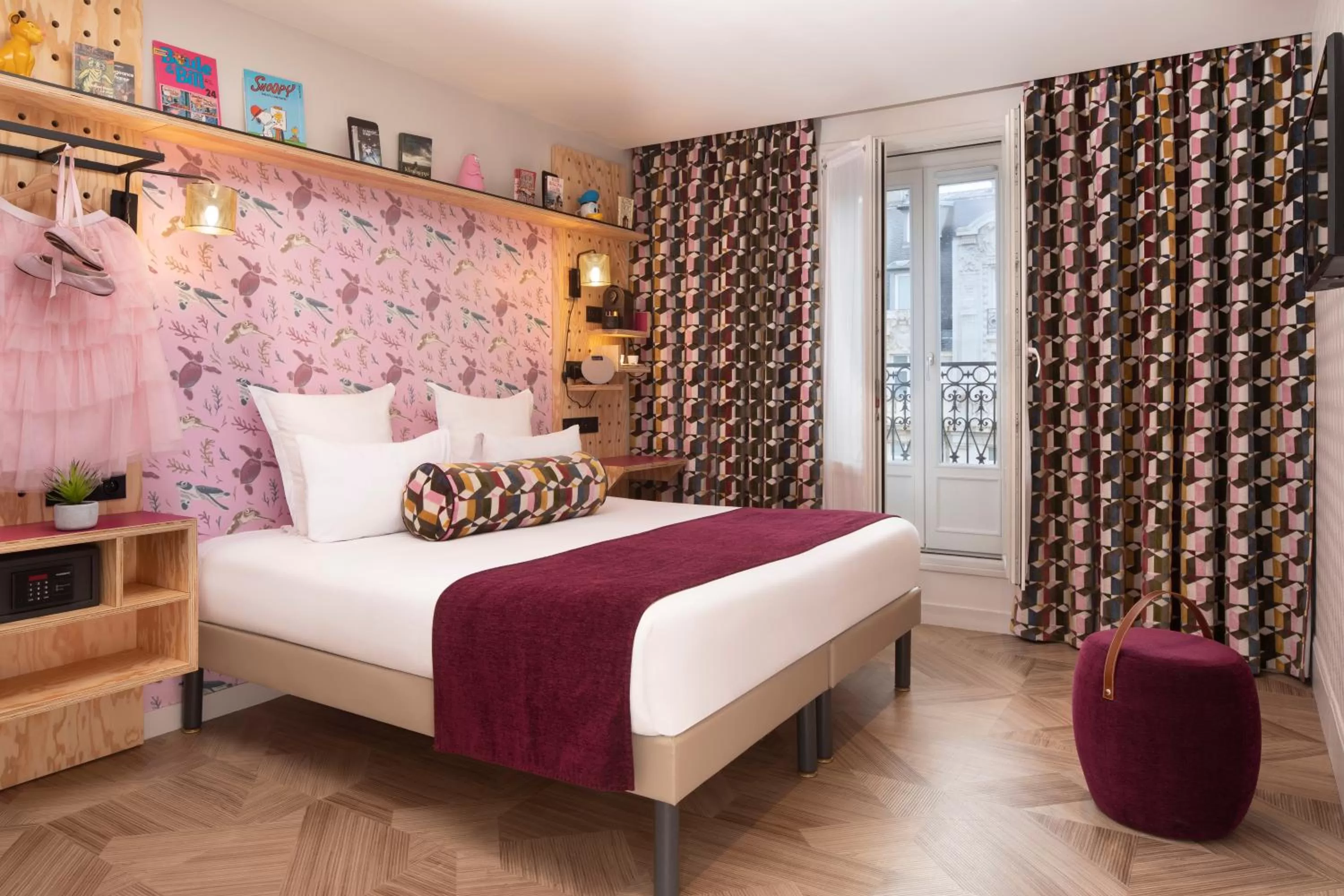 Bed in Hotel Locomo - Gare de Lyon Bastille
