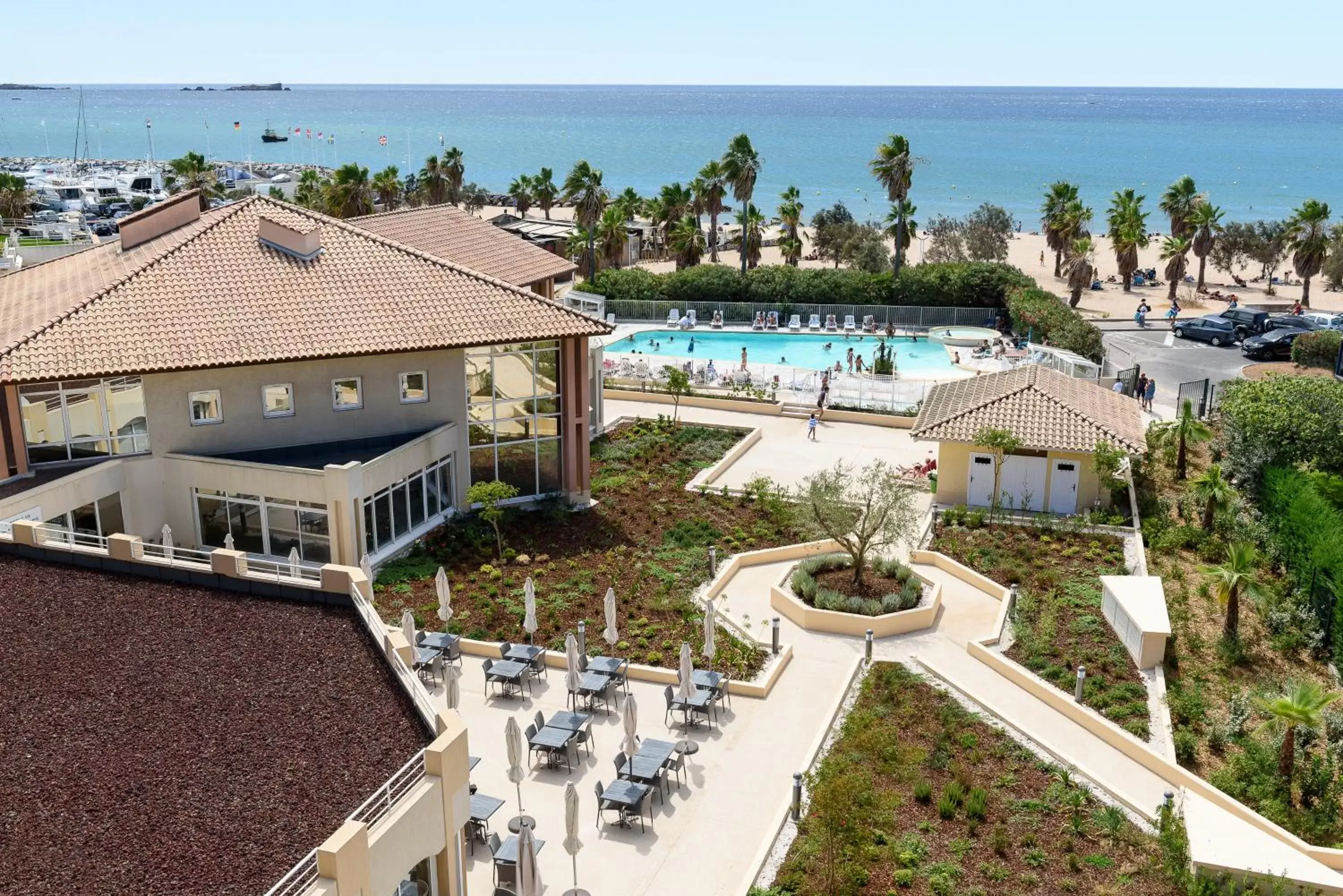 Sea view, Bird's-eye View in Mercure Thalasso & Spa Port Fréjus