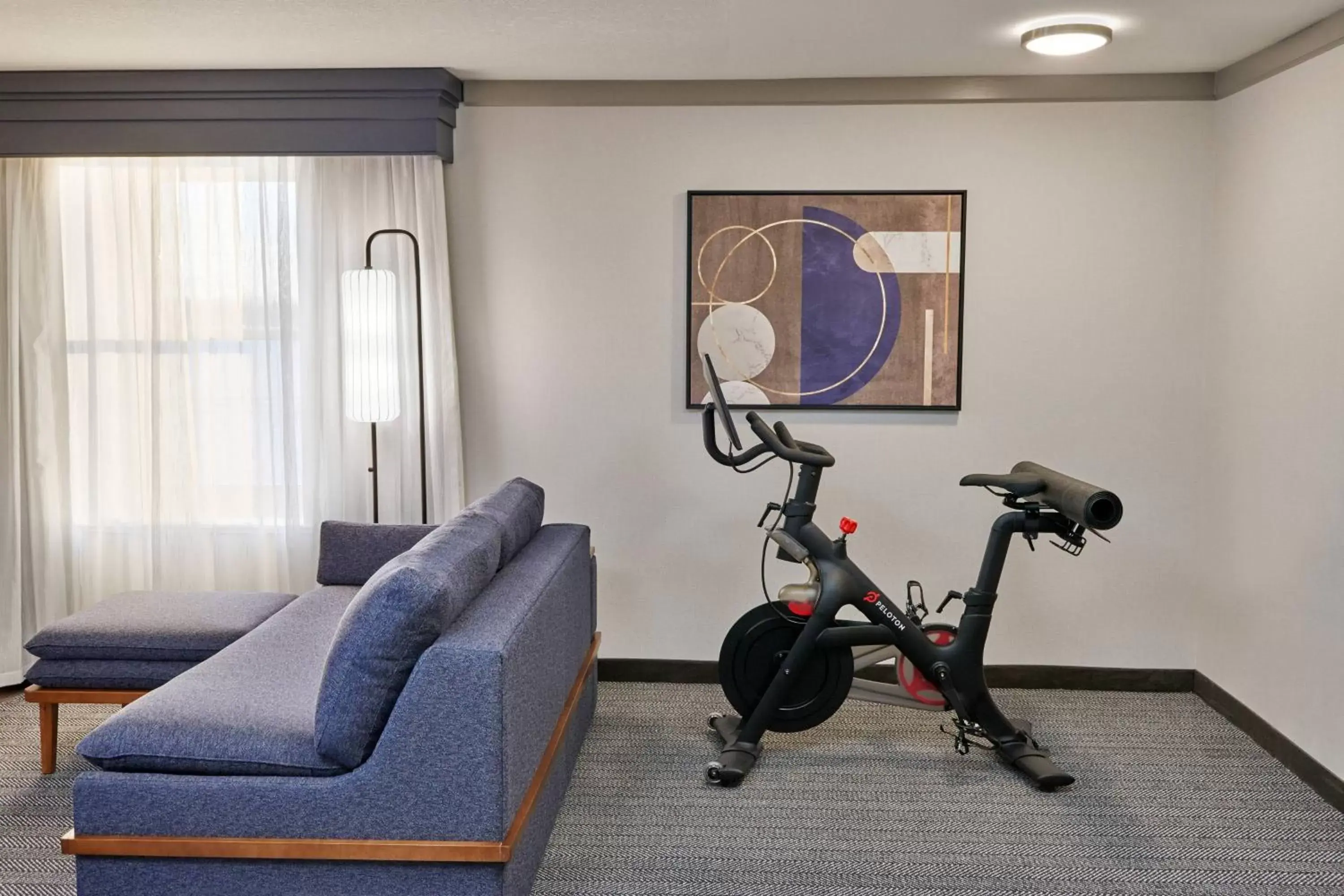 Photo of the whole room, Fitness Center/Facilities in Courtyard by Marriott Waterloo St. Jacobs