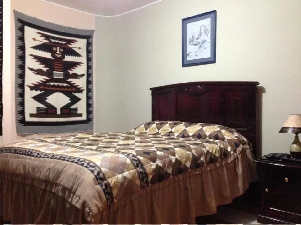 Bed in Hostal Jora Continental