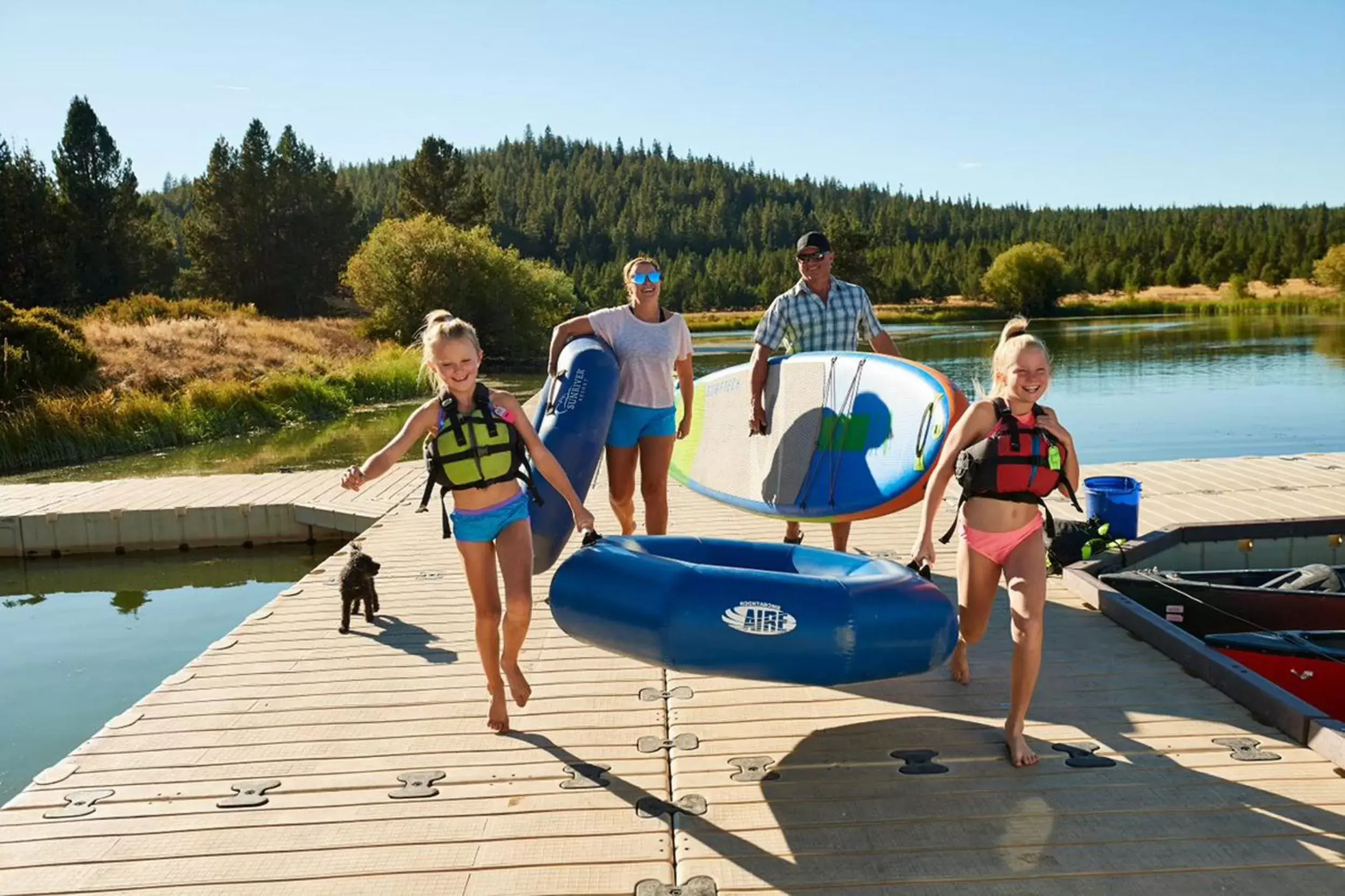 Natural landscape in Sunriver Resort