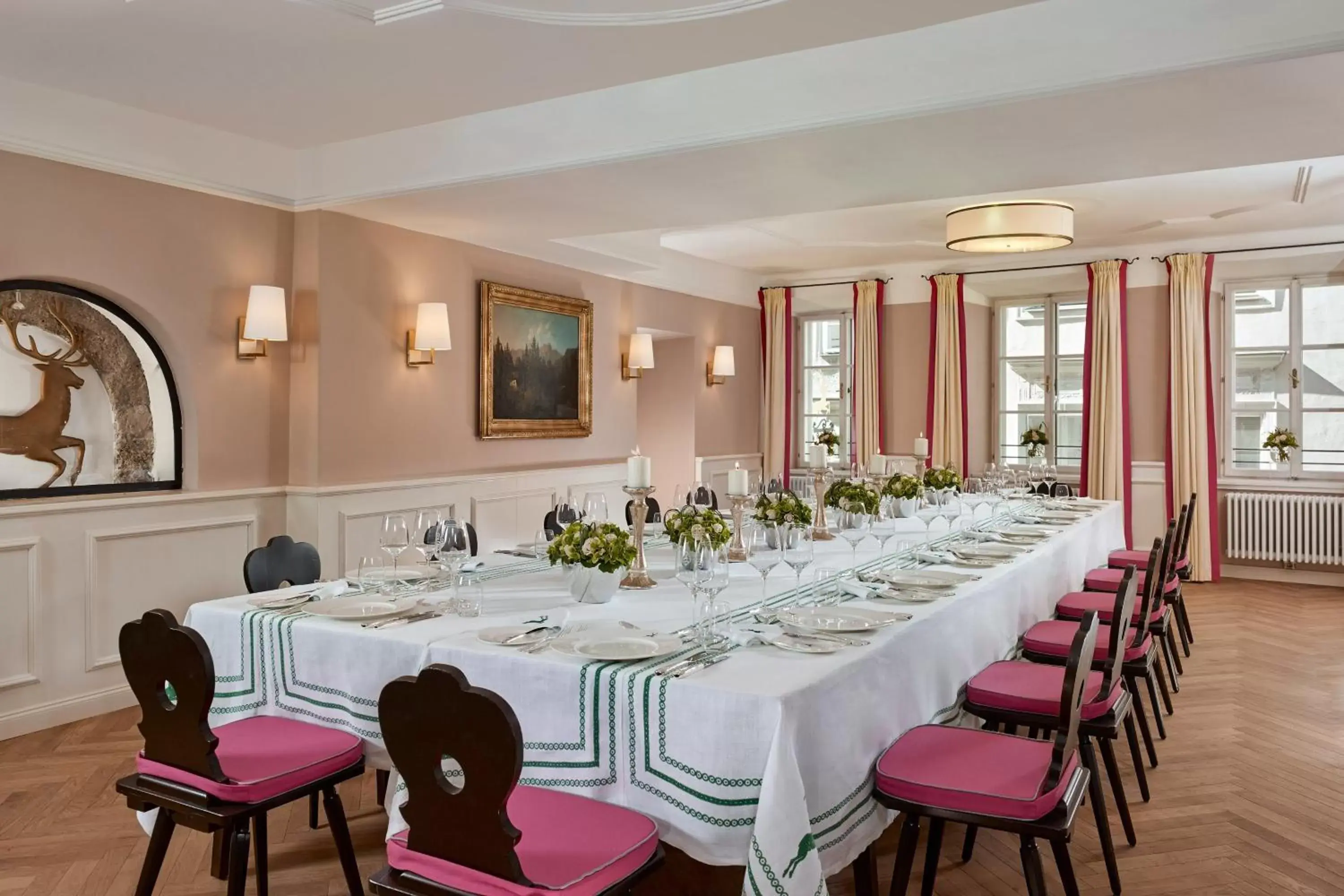 Meeting/conference room, Restaurant/Places to Eat in Hotel Goldener Hirsch, A Luxury Collection Hotel, Salzburg