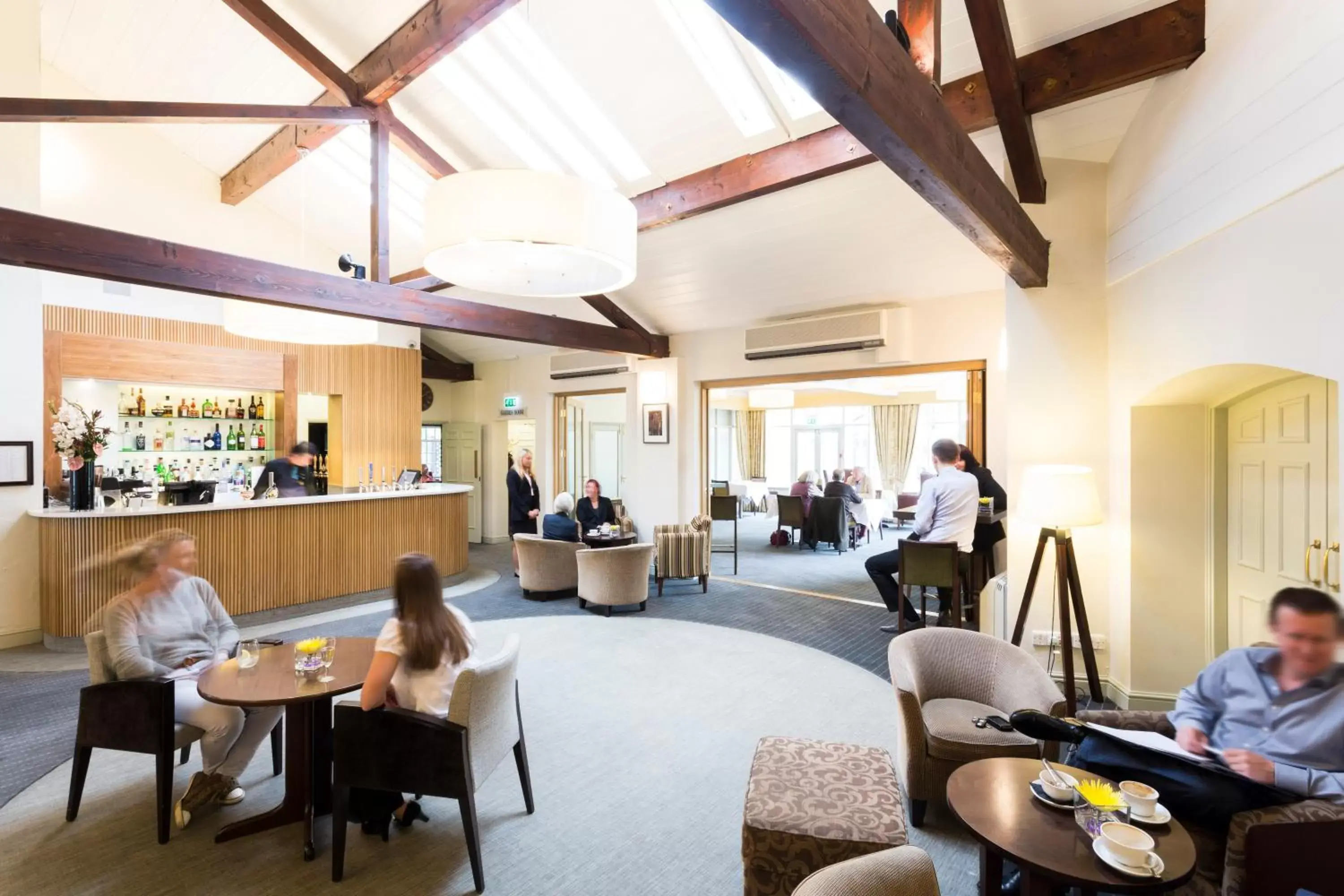 Lounge or bar in Quy Mill Hotel & Spa, Cambridge