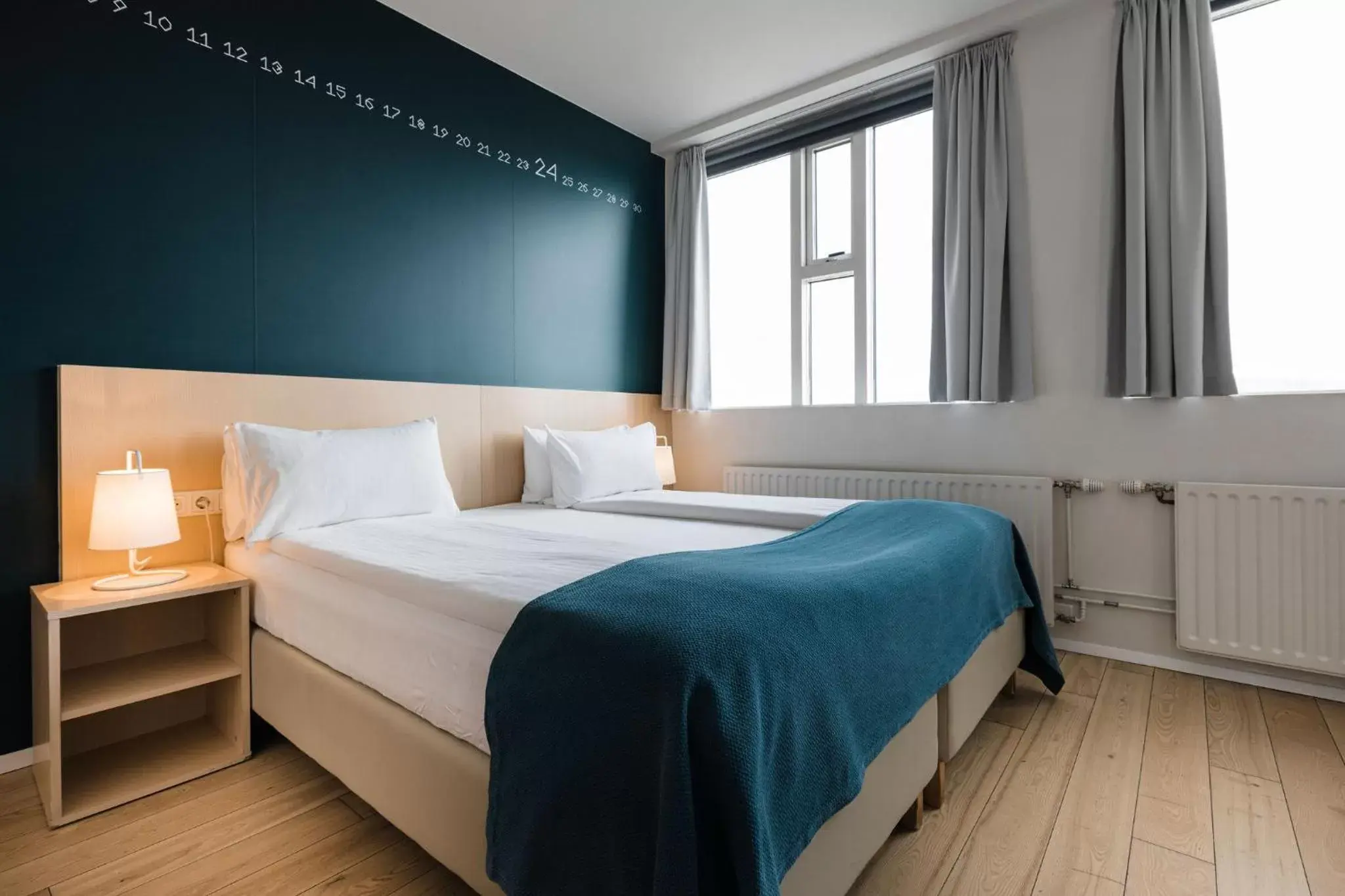 Bed in Reykjavik Lights Hotel by Keahotels