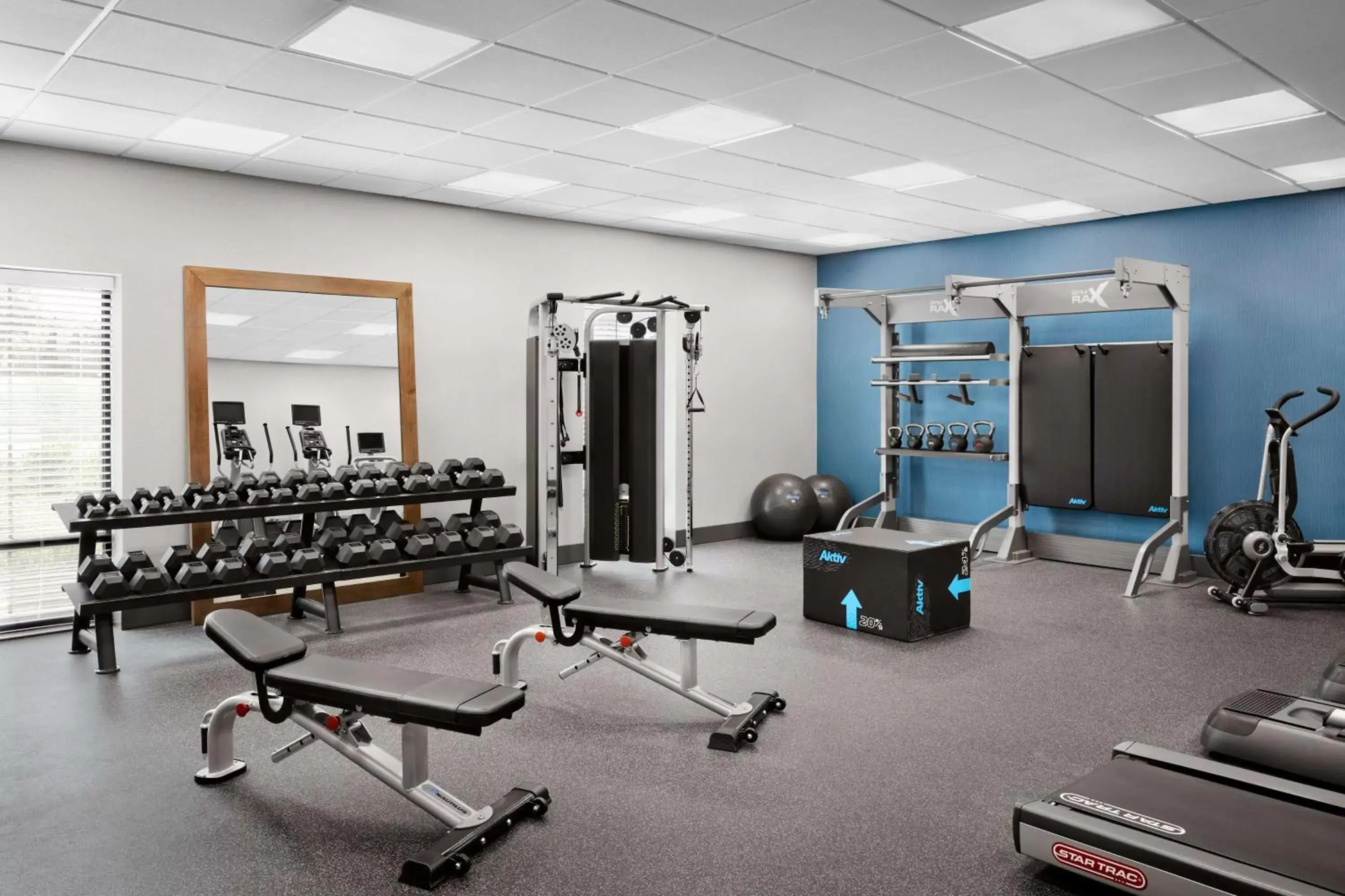 Fitness centre/facilities, Fitness Center/Facilities in Hampton Inn & Suites Charlotte Steele Creek Road, NC