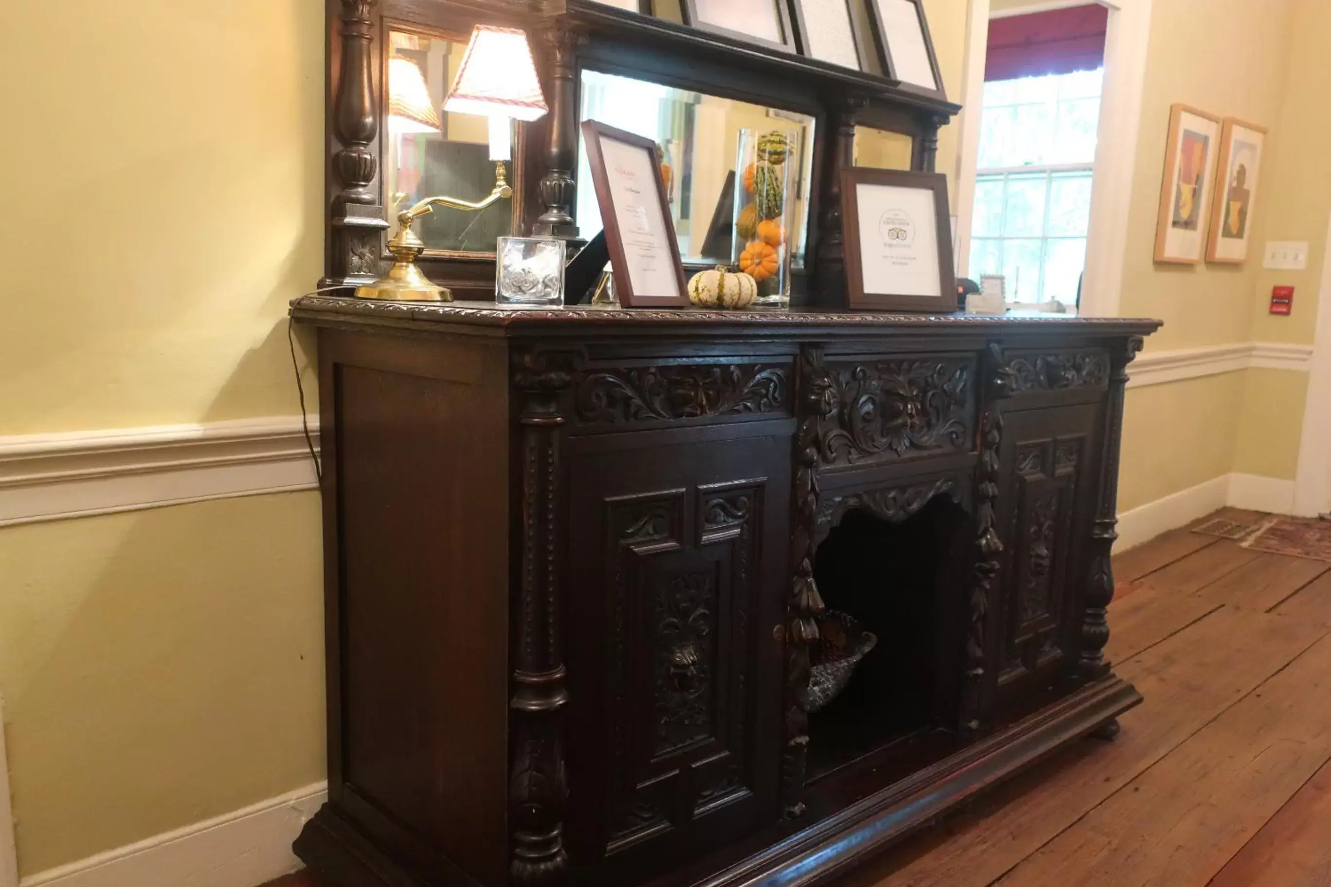 Decorative detail, TV/Entertainment Center in Inn at Glencairn