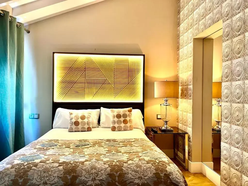 Bed in Hotel Royal Suite Santander