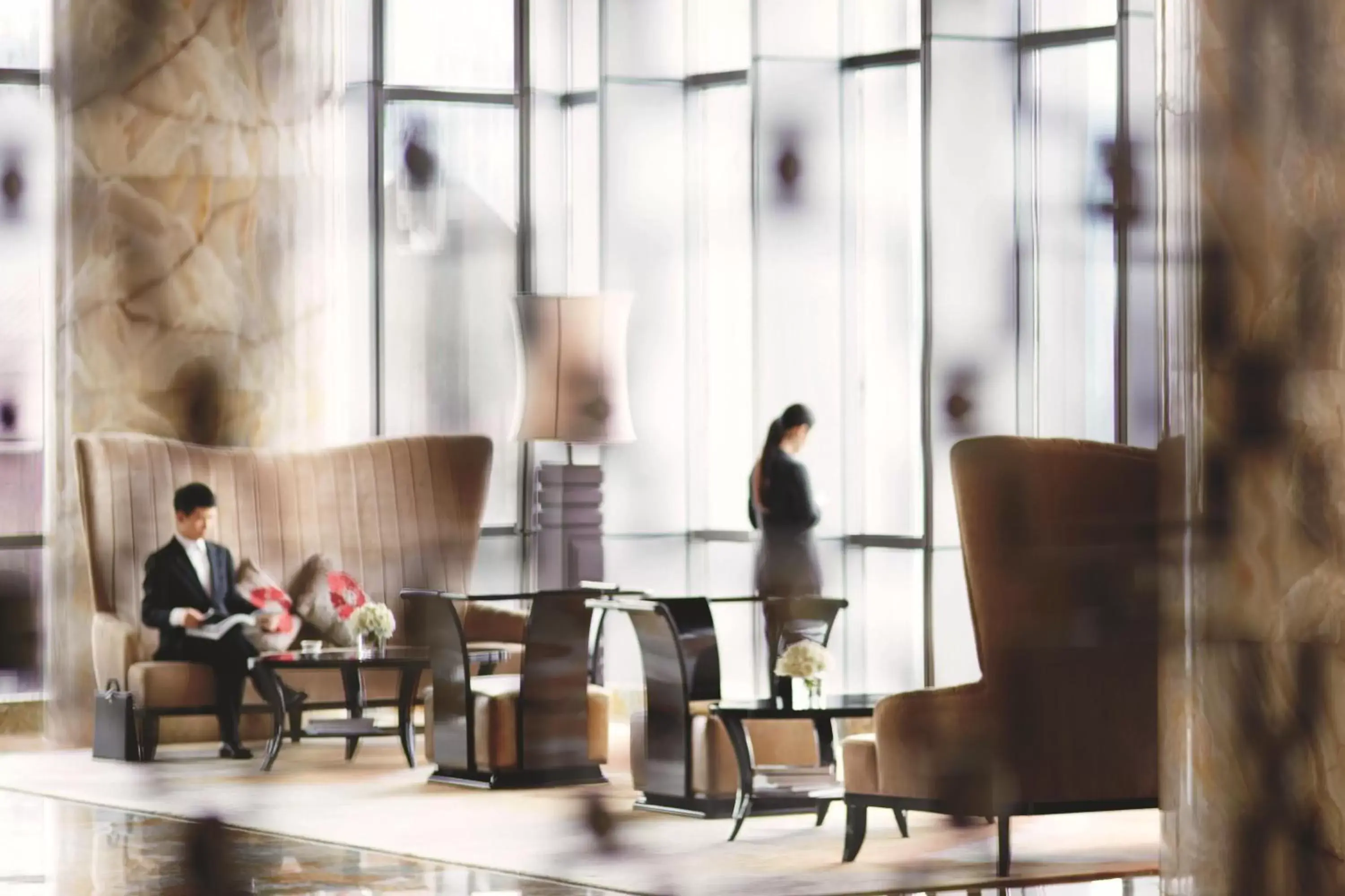 Lobby or reception in The Ritz-Carlton, Chengdu