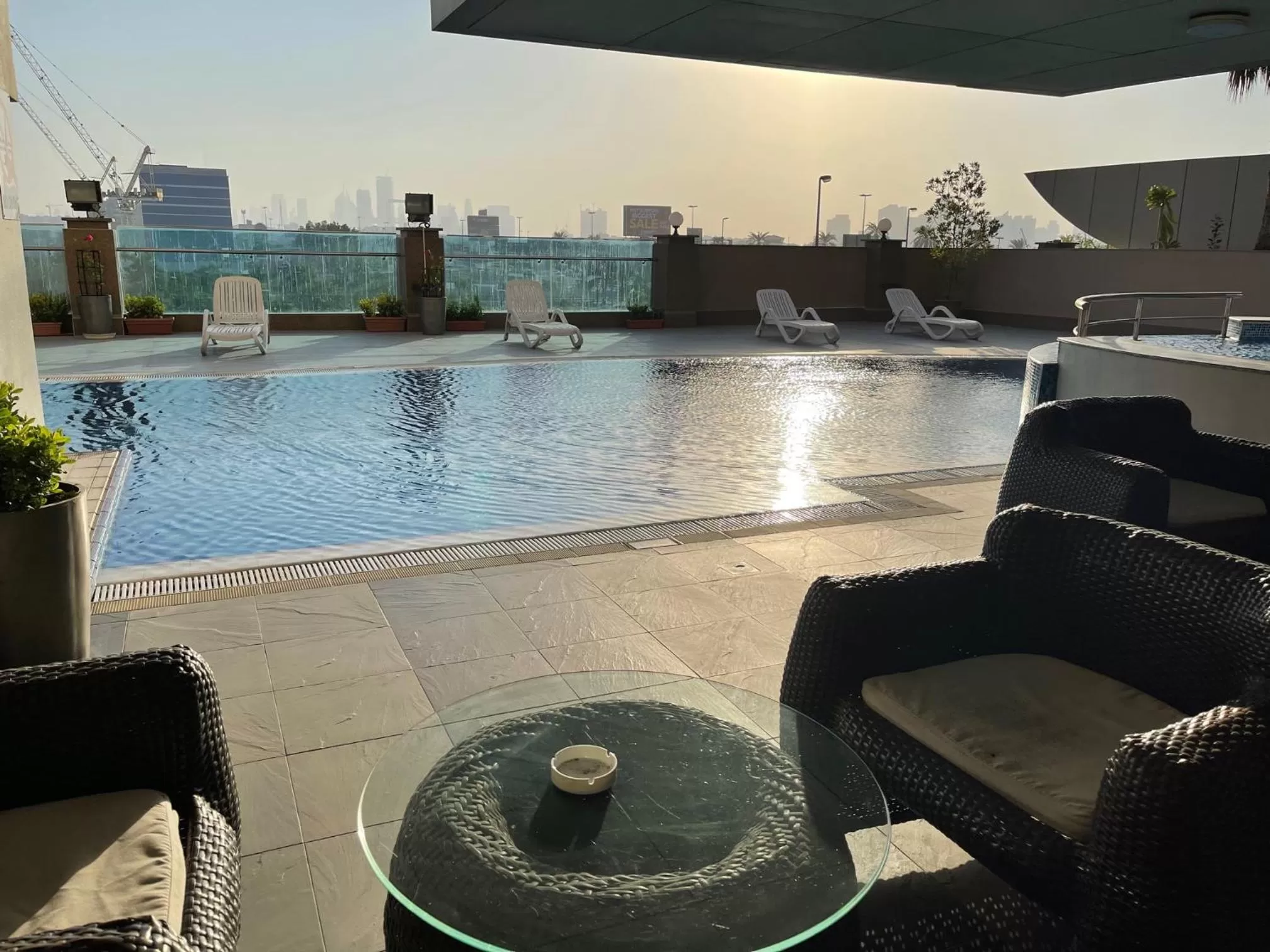 Swimming pool in Tulip Creek Hotel Apartments