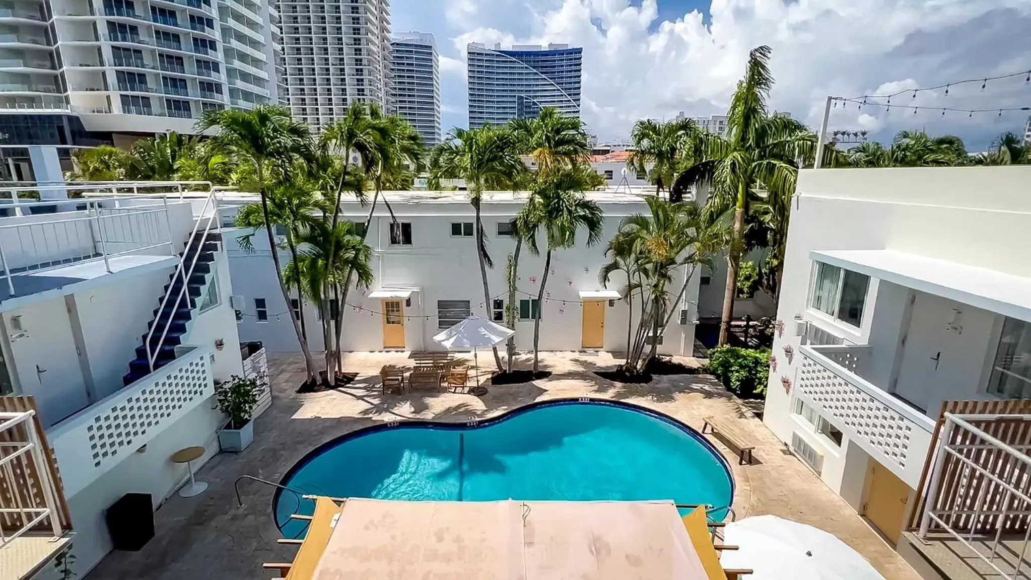 Property building, Pool View in North Beach Hotel