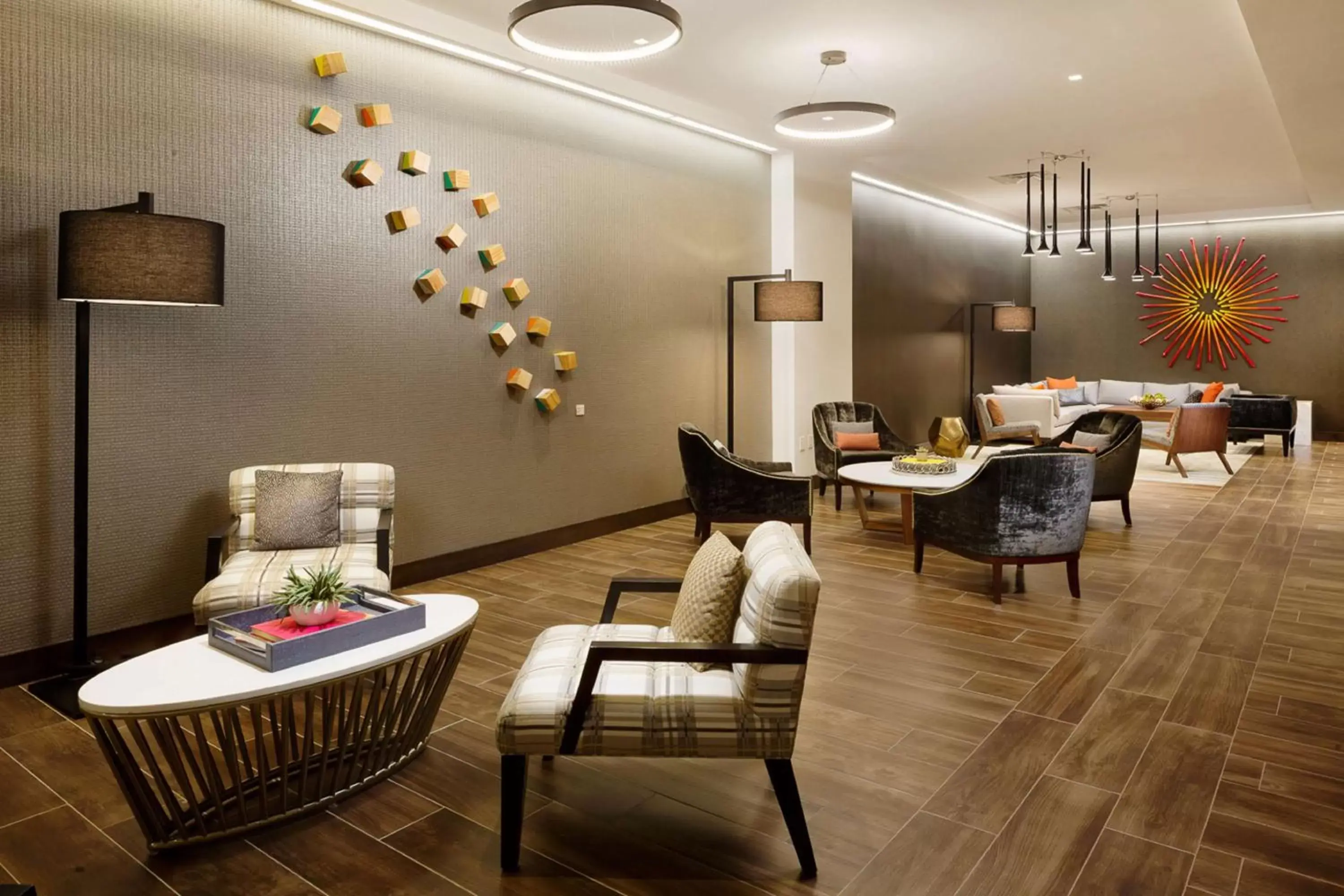 Lobby or reception in Hampton Inn & Suites Dallas Downtown