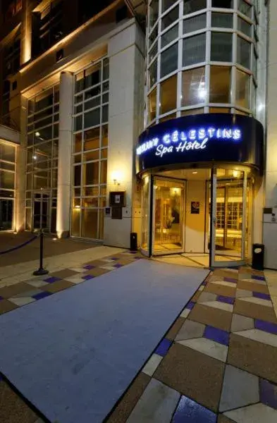 Facade/entrance in Vichy Spa Hotel Les Celestins