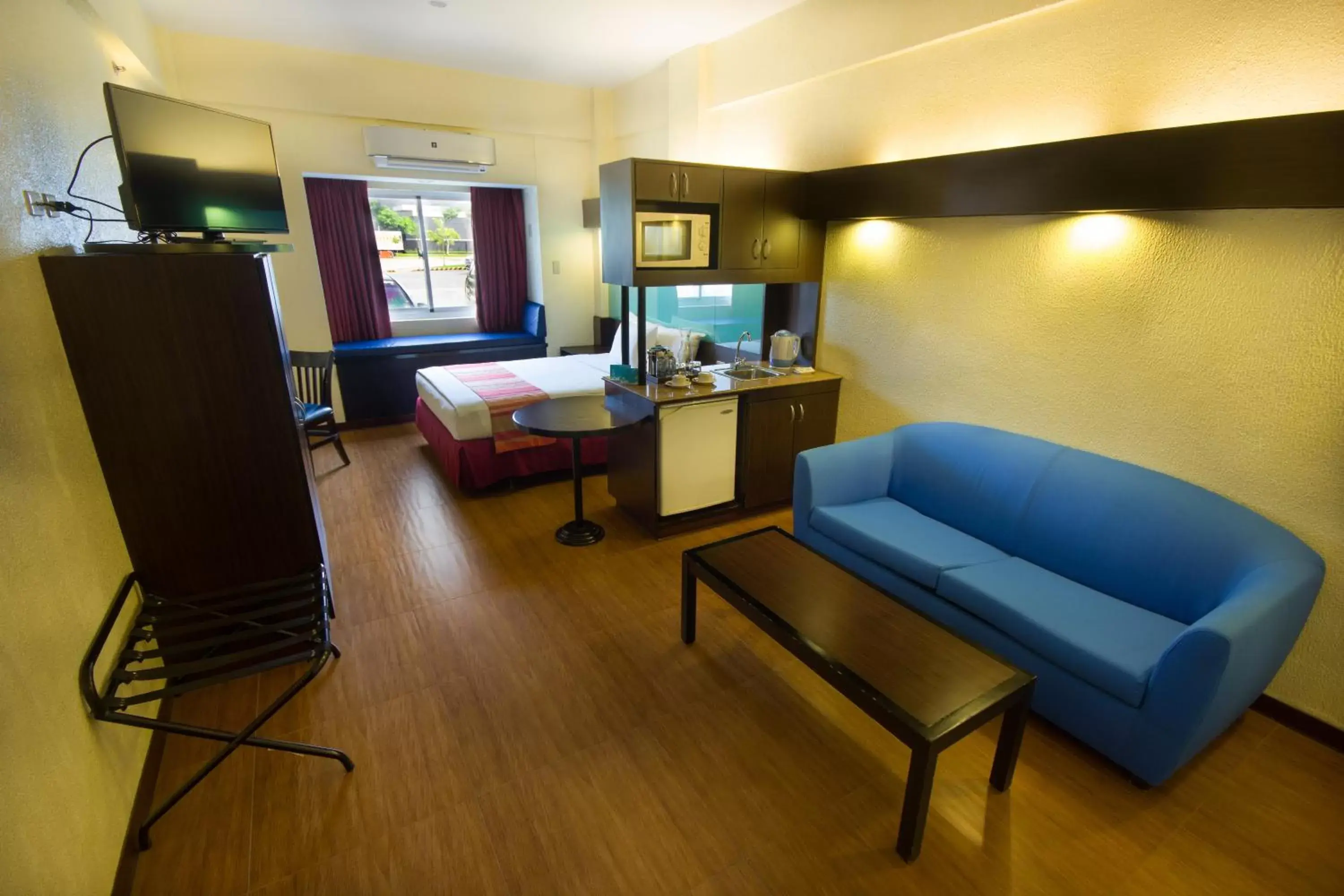 Seating Area in Microtel by Wyndham Batangas