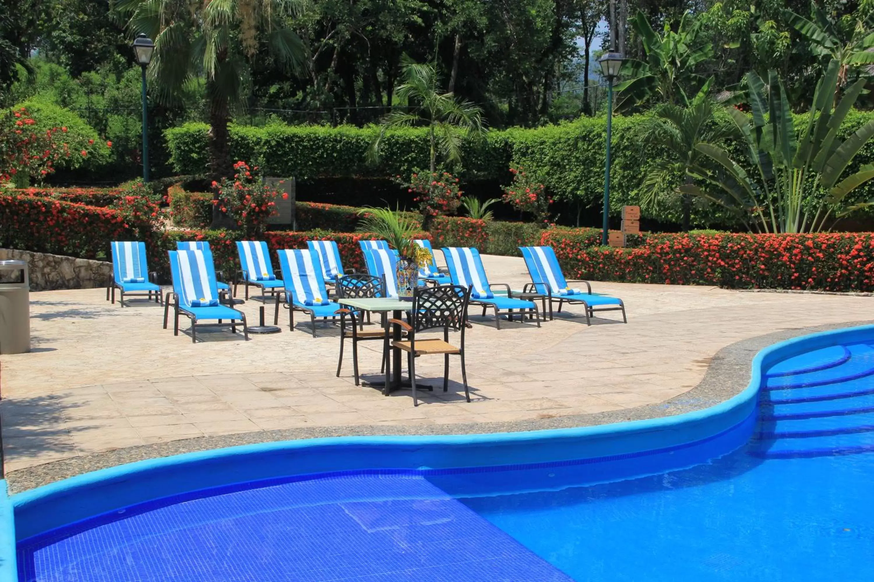 Swimming Pool in Hotel Villa Mercedes Palenque