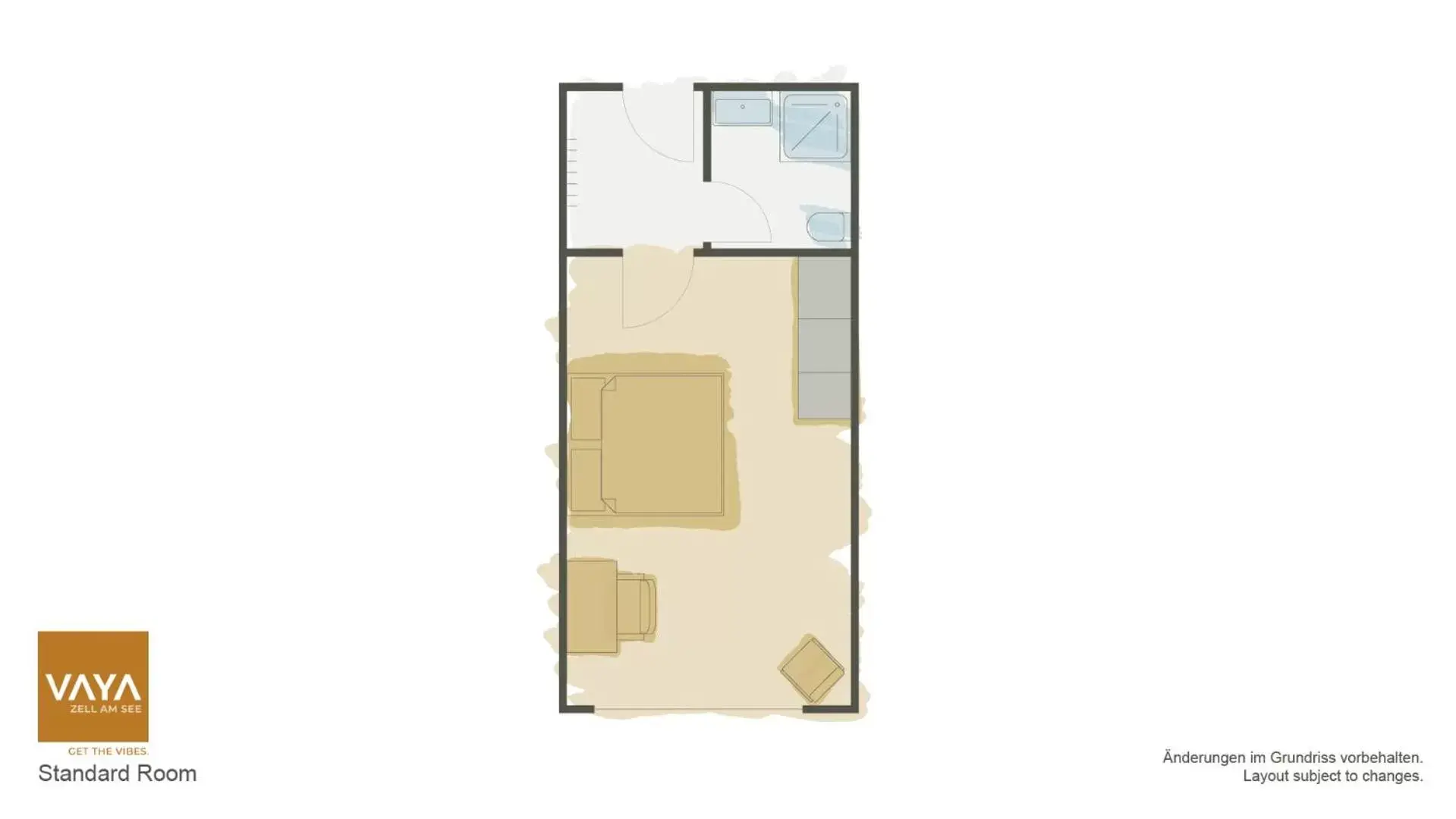 Floor Plan in VAYA Zell am See inklusive Zell am See-Kaprun Sommer Card