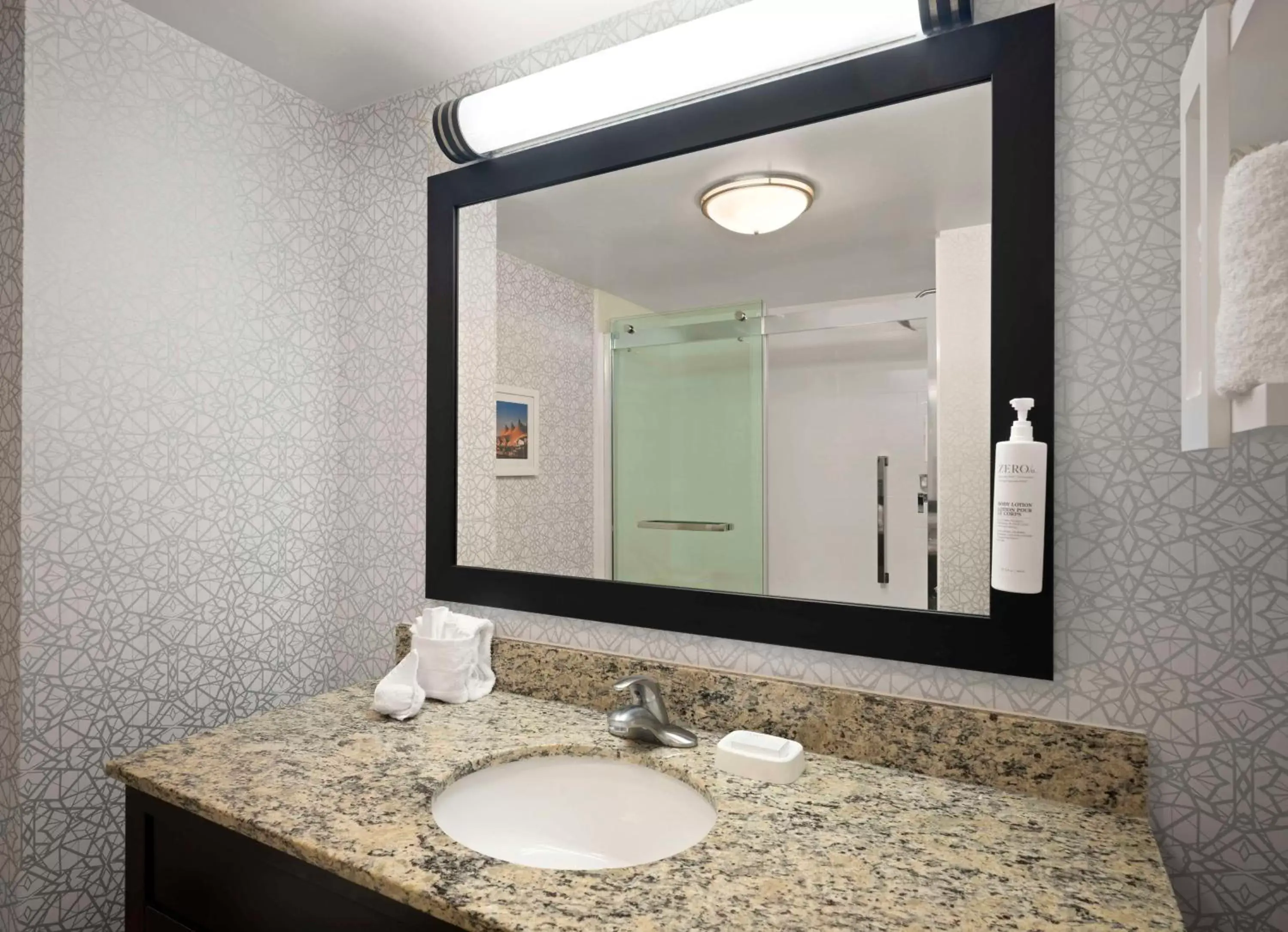 Bathroom in Hampton Inn & Suites Arundel Mills/Baltimore