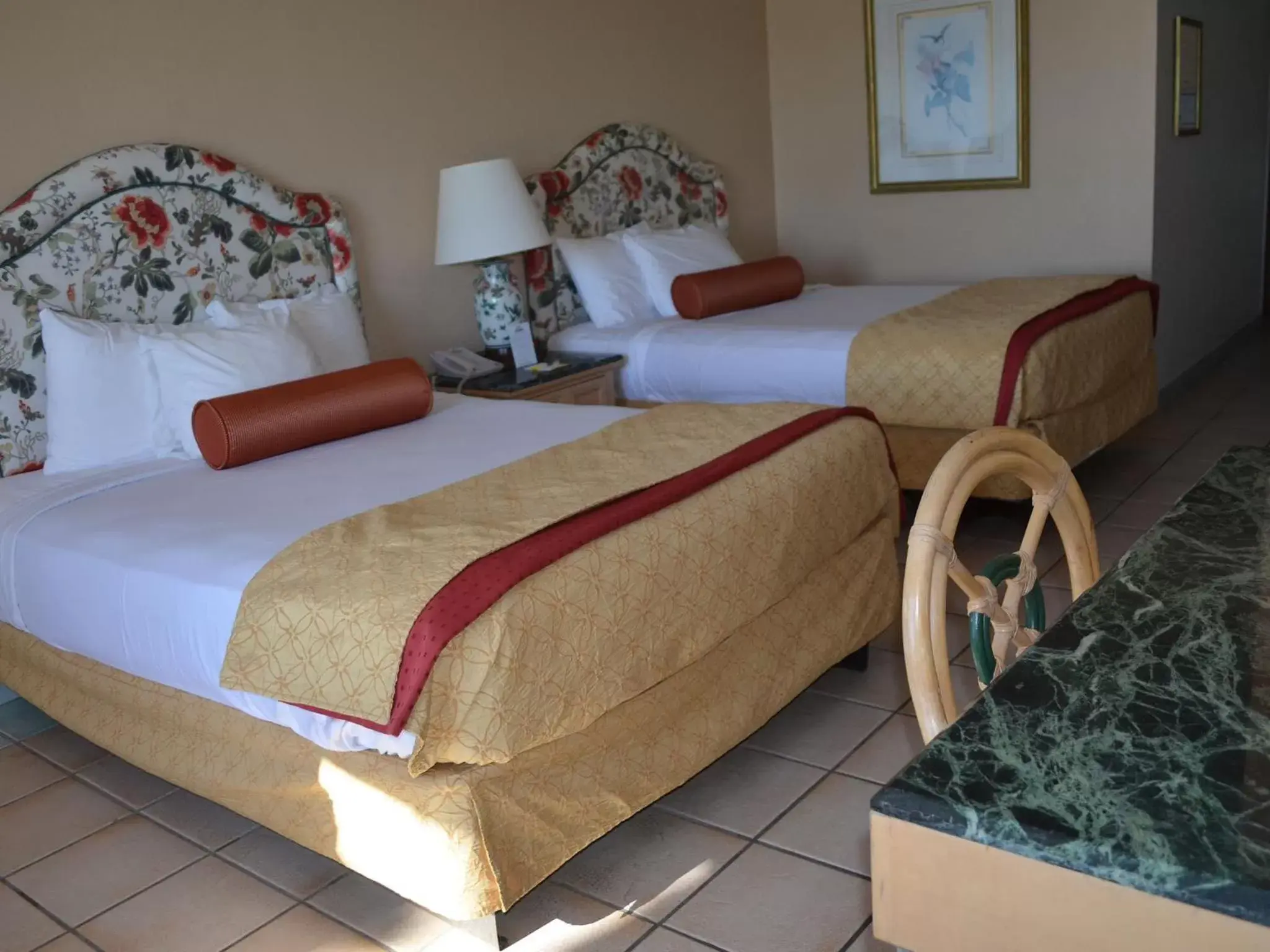 Queen Room with Two Queen Beds and Roll-in Shower - Mobility Accessible/Non-Smoking in Days Inn by Wyndham Panama City Beach/Ocean Front