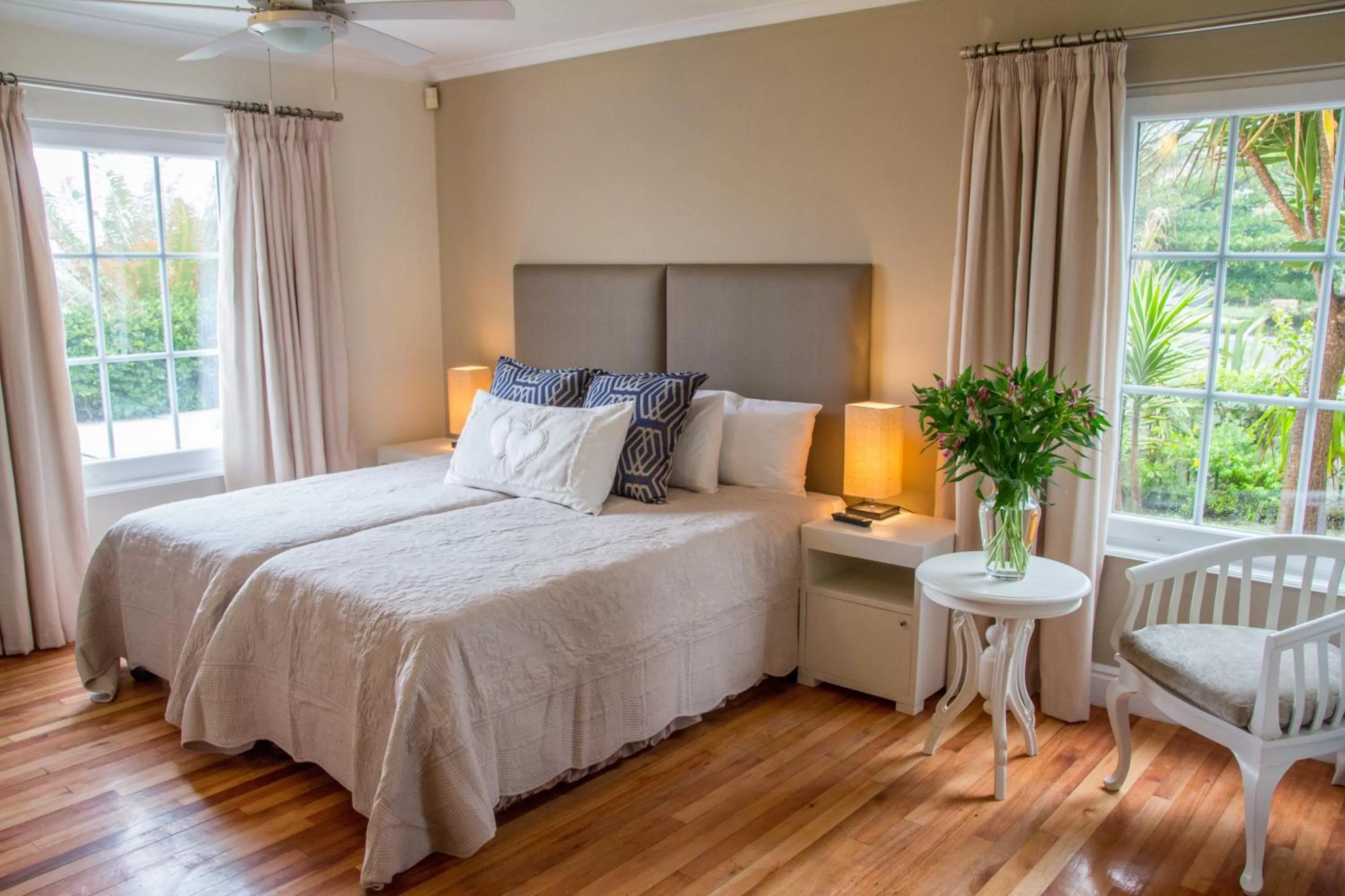 Bed in Milkwood Manor on Sea