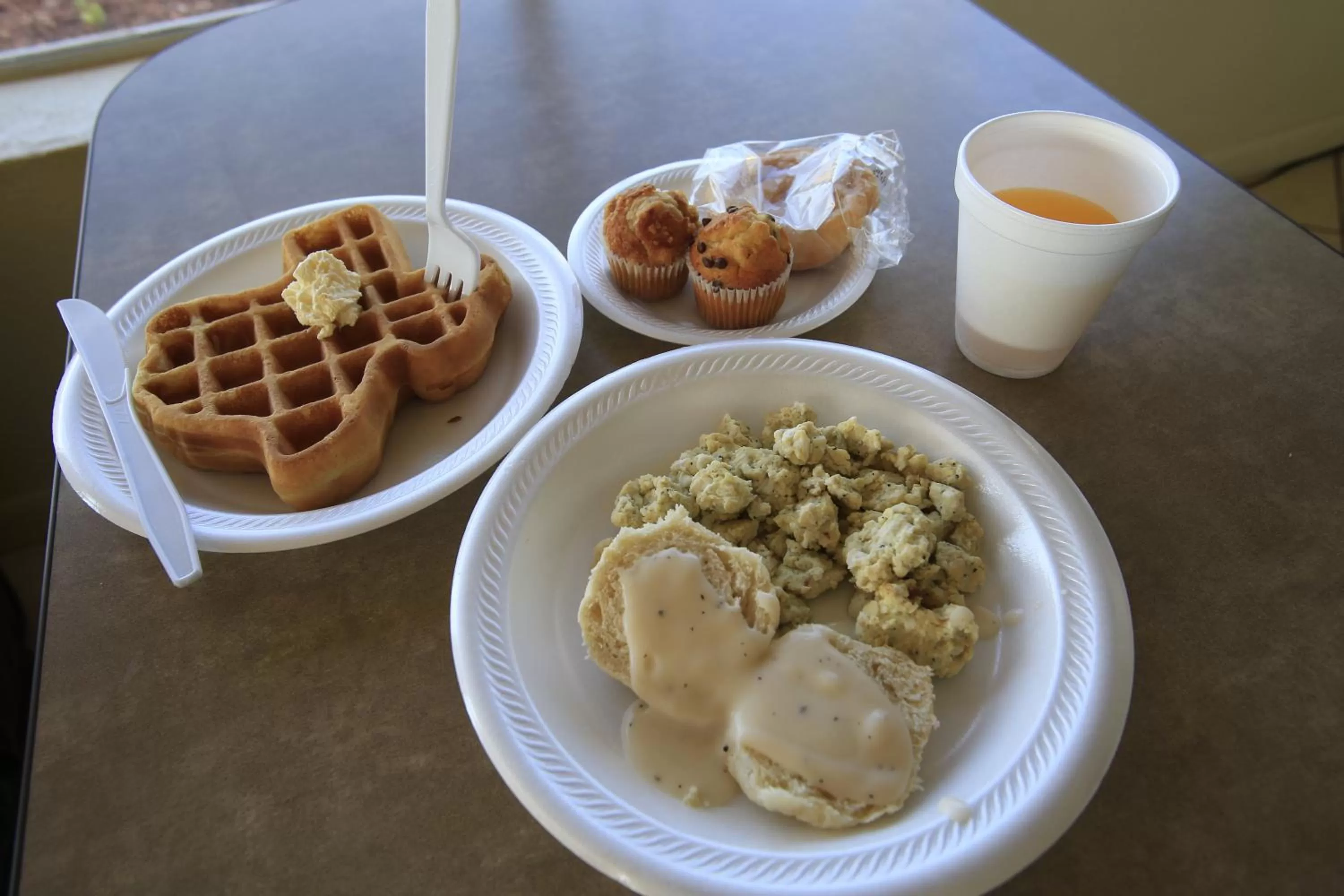 Food close-up in Shamrock Country Inn