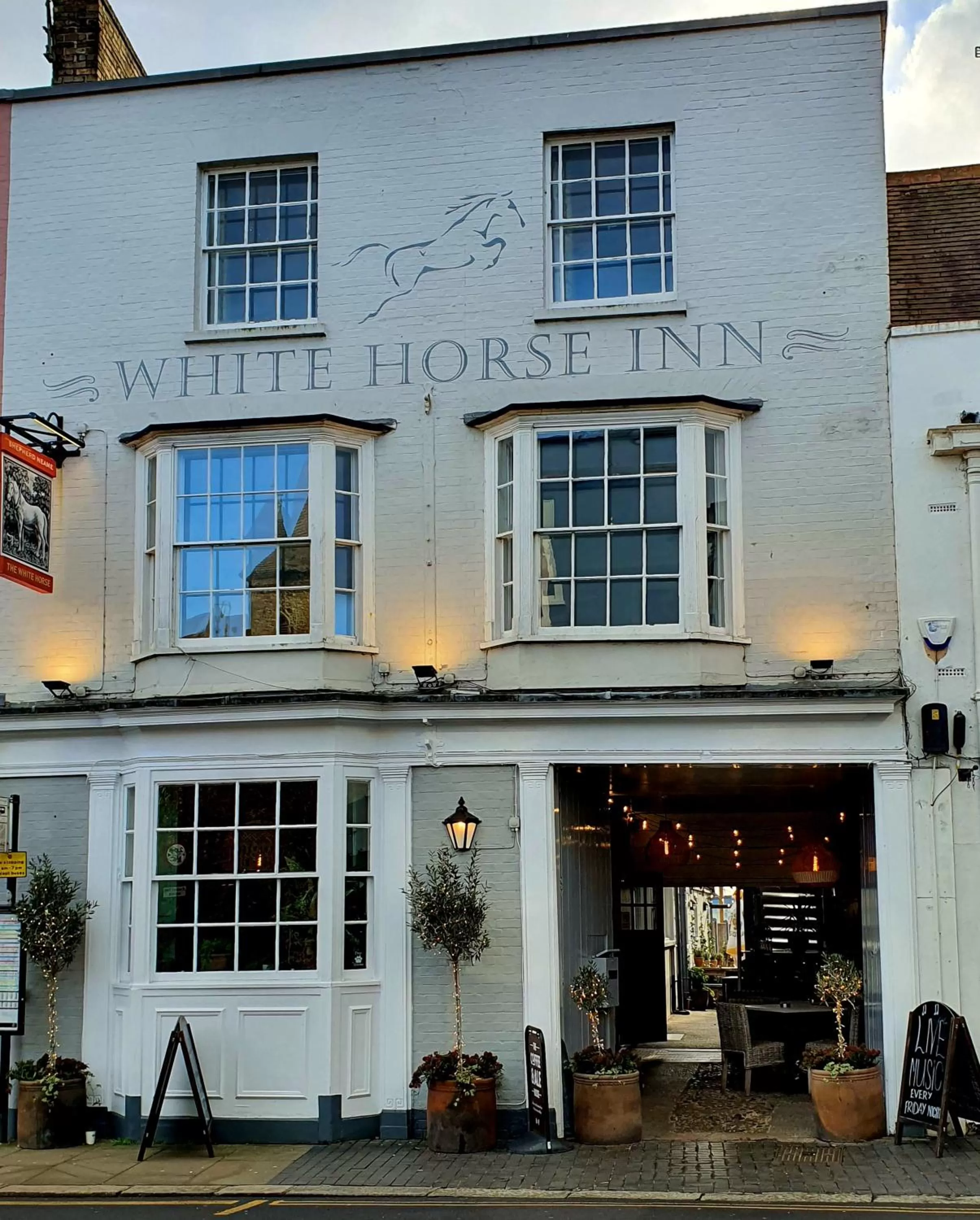 Property building in White Horse