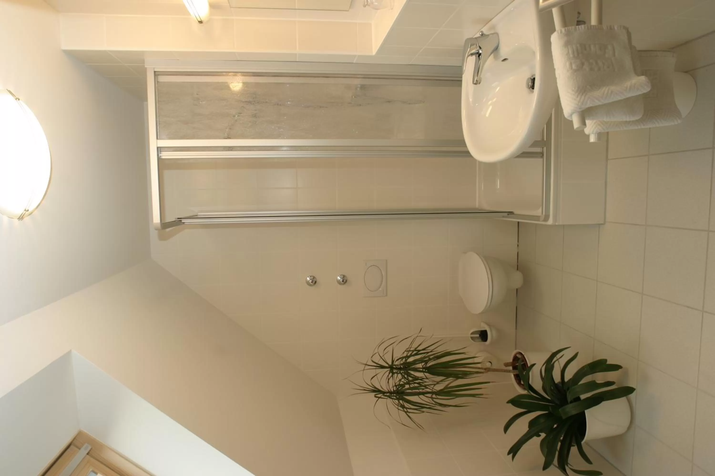 Bathroom in Hotel und Gasthof Ritter St. Georg