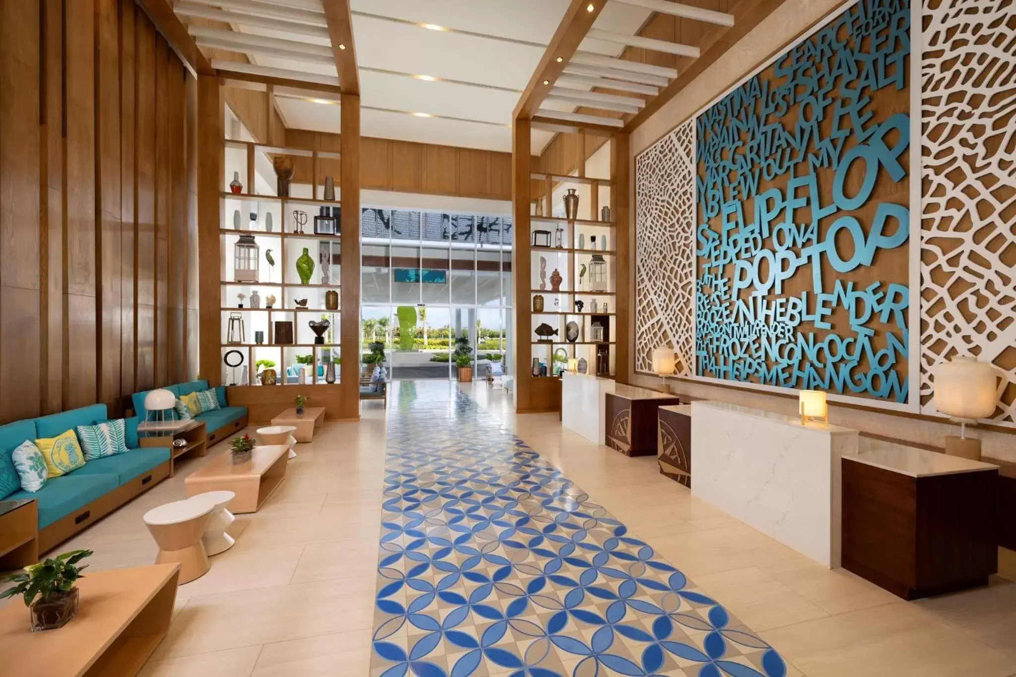 Lobby or reception in Margaritaville Beach Resort Cap Cana Wave - An All-Inclusive Experience for All Lobby or reception in Margaritaville Beach Resort Cap Cana Wave - An All-Inclusive Experience for All