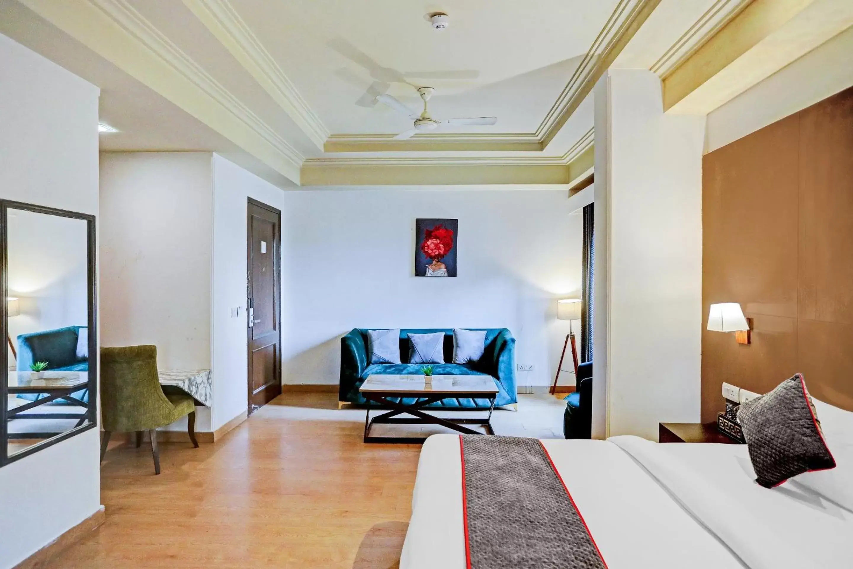 Bedroom, Seating Area in The Orion - Greater Kailash