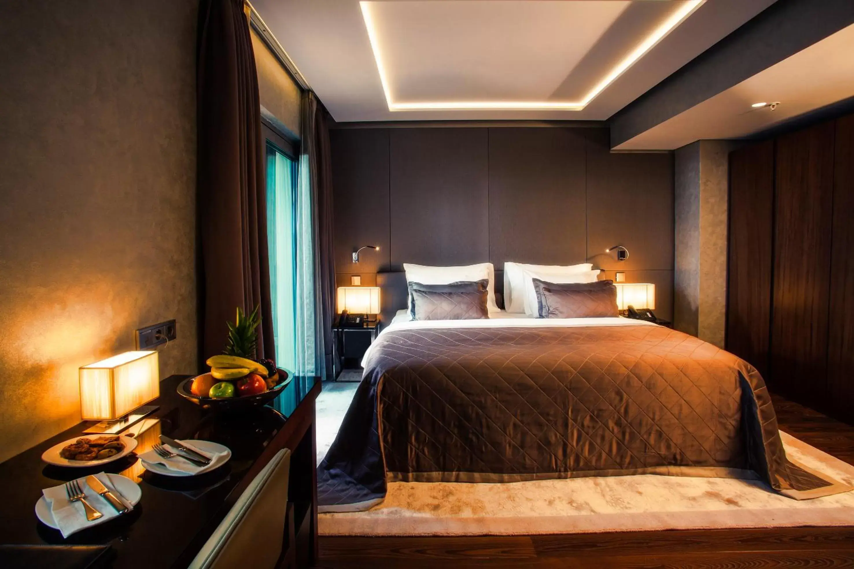Bed in Lasagrada Hotel Istanbul