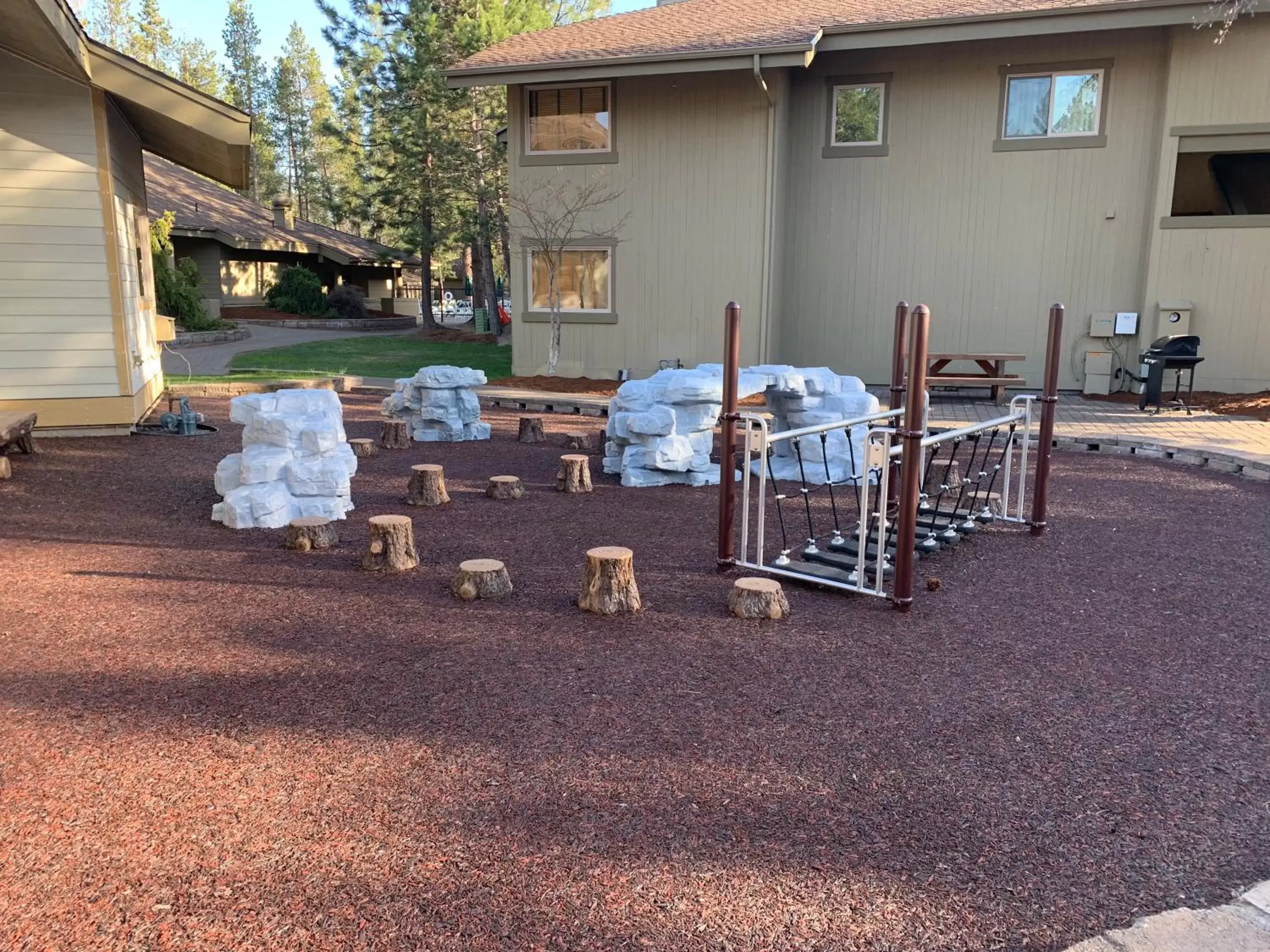 Children play ground in The Pines at Sunriver