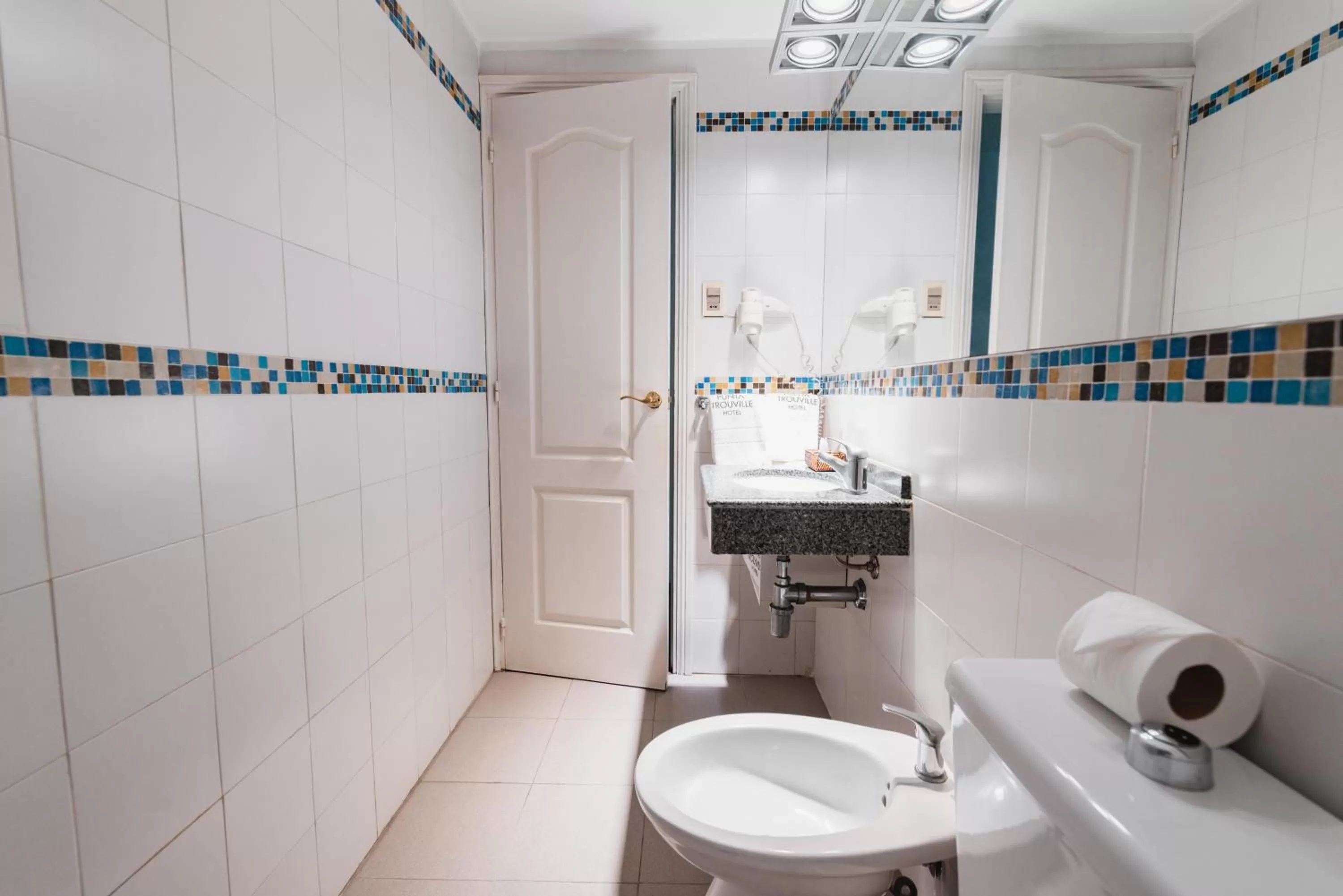 Bathroom in Punta Trouville Hotel