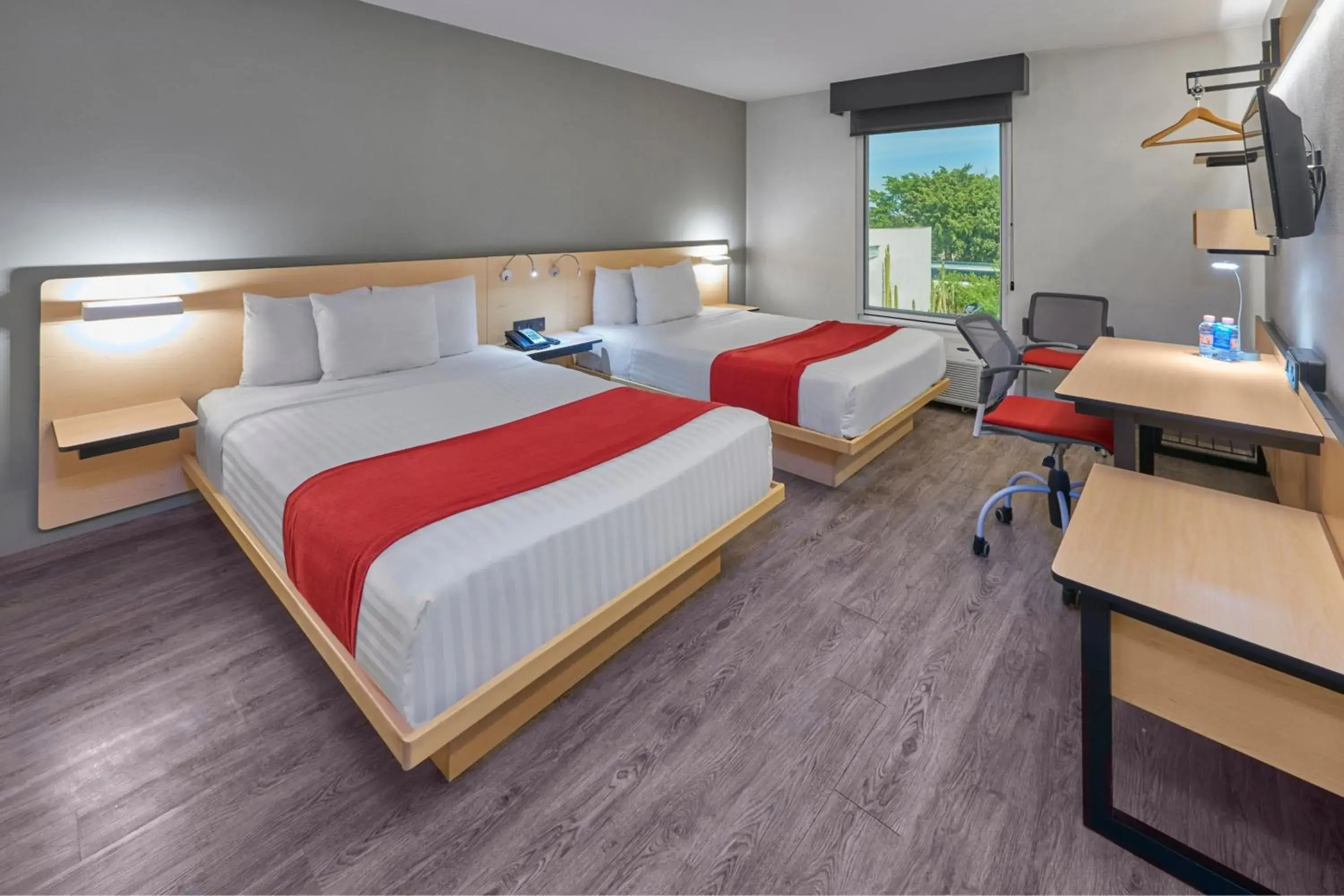 Bedroom, Bed in City Express by Marriott Irapuato