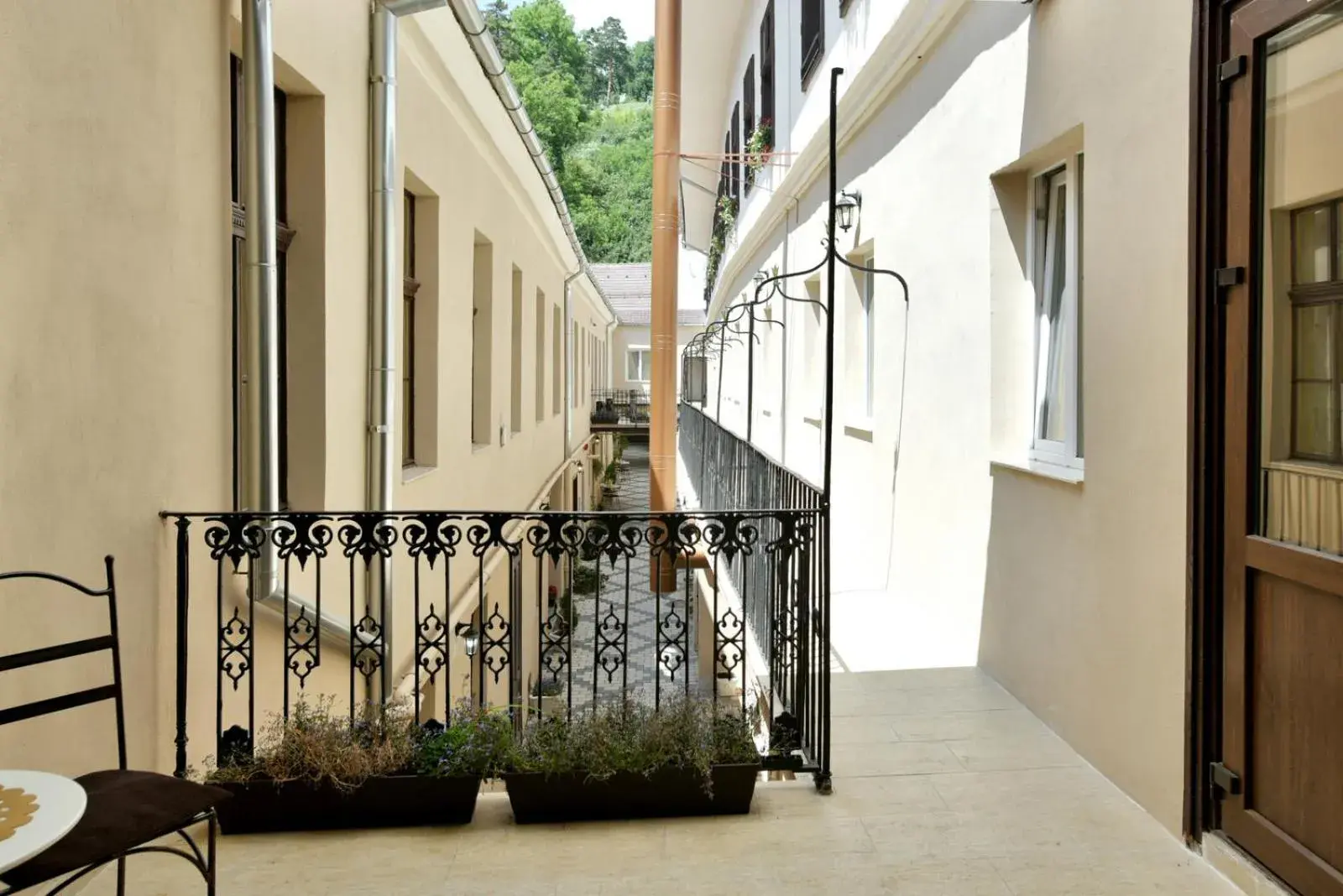 Balcony/Terrace in Safrano Palace